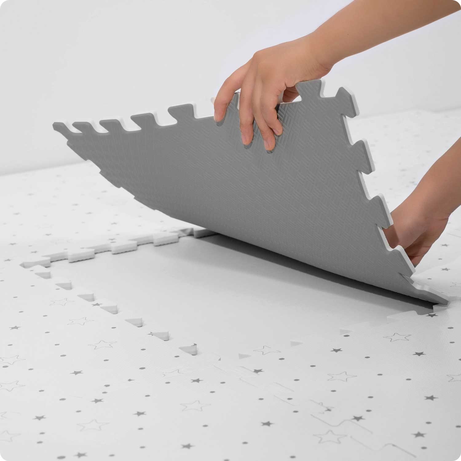 Vahtmaterjalist puslematt tähed 50 x 50 cm 9 tk - Image 4