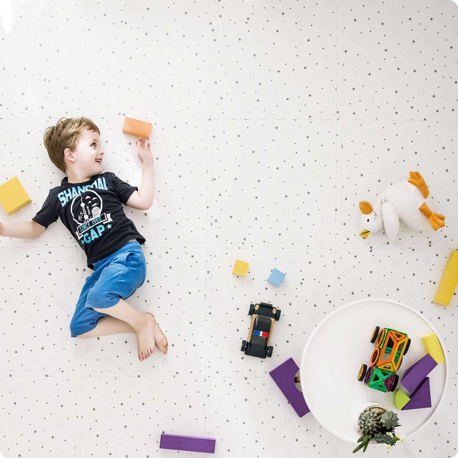 Vahtmaterjalist puslematt tähed 50 x 50 cm 9 tk - Image 5