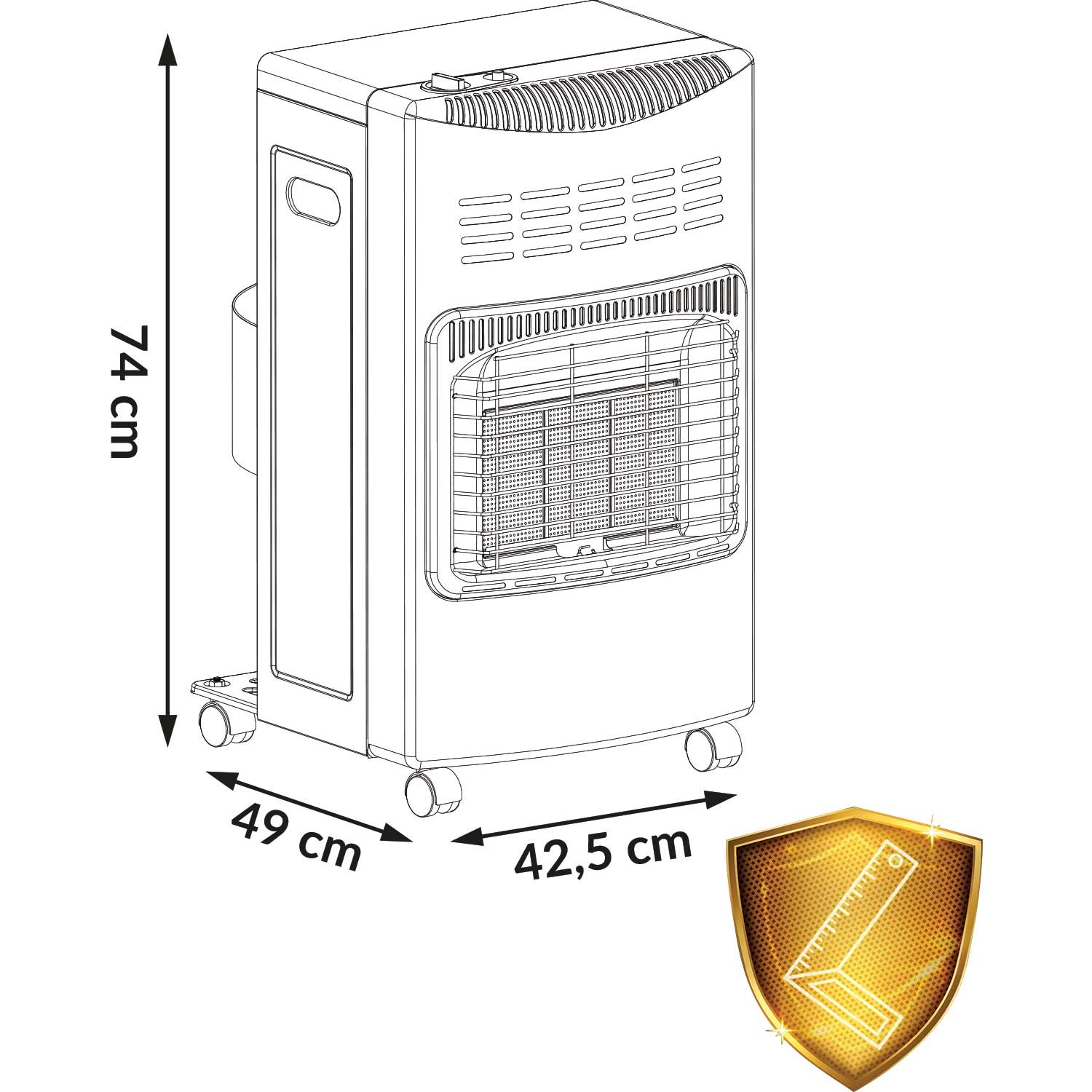 HM-900 Humberg gaasipliit must - Image 14