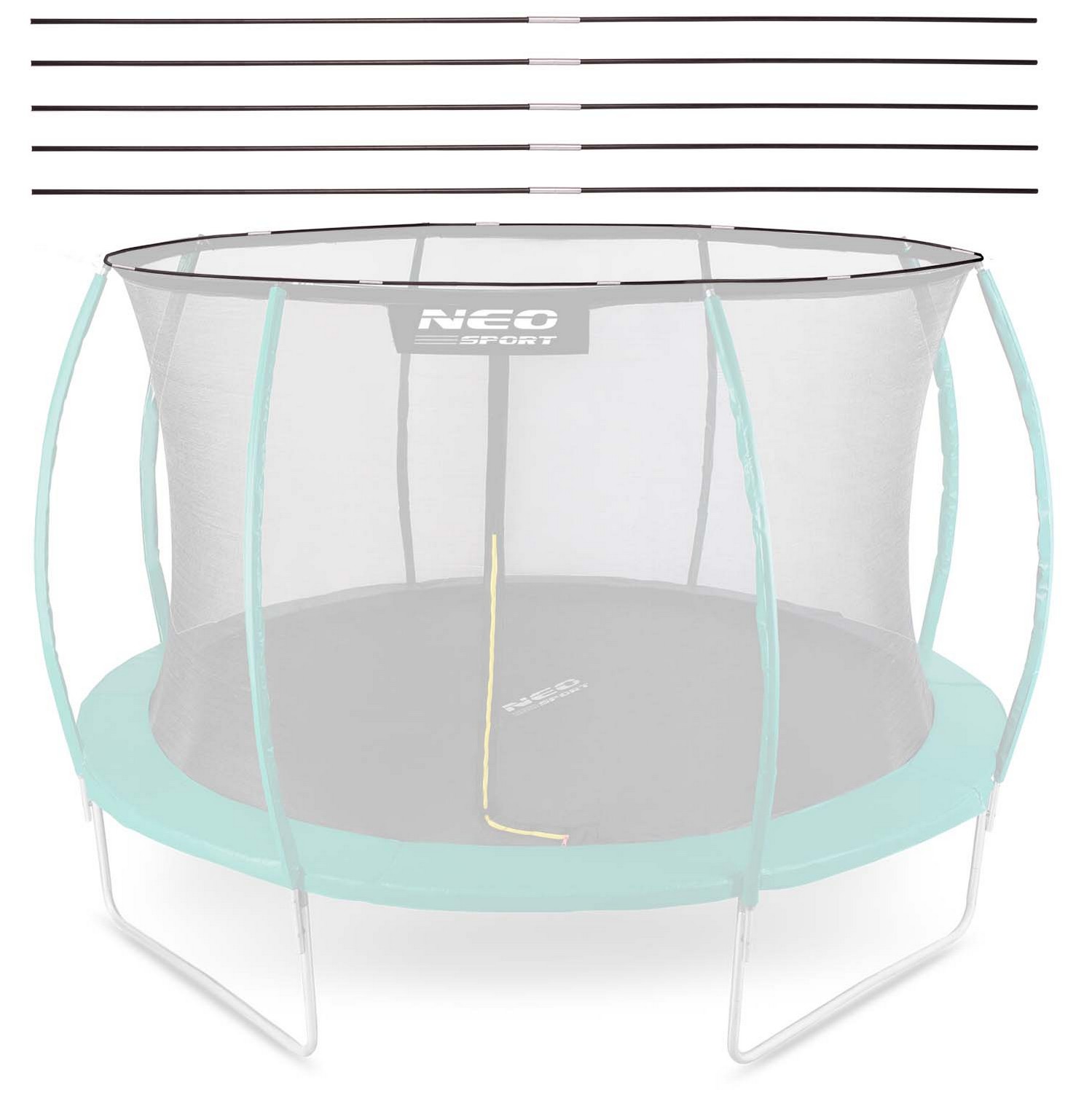Batuudivõrgu rõngas tüüp C 374 cm 12 jalga Neo-sport