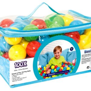100 palli mänguväljakule või lastebasseini Bestway 52027
