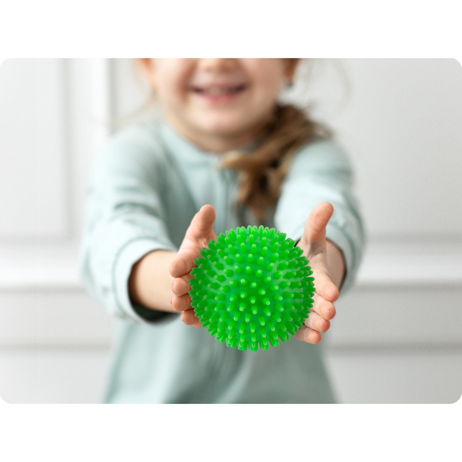 Massaaži- ja fitnesspall 9cm NS-957 roheline - Image 5