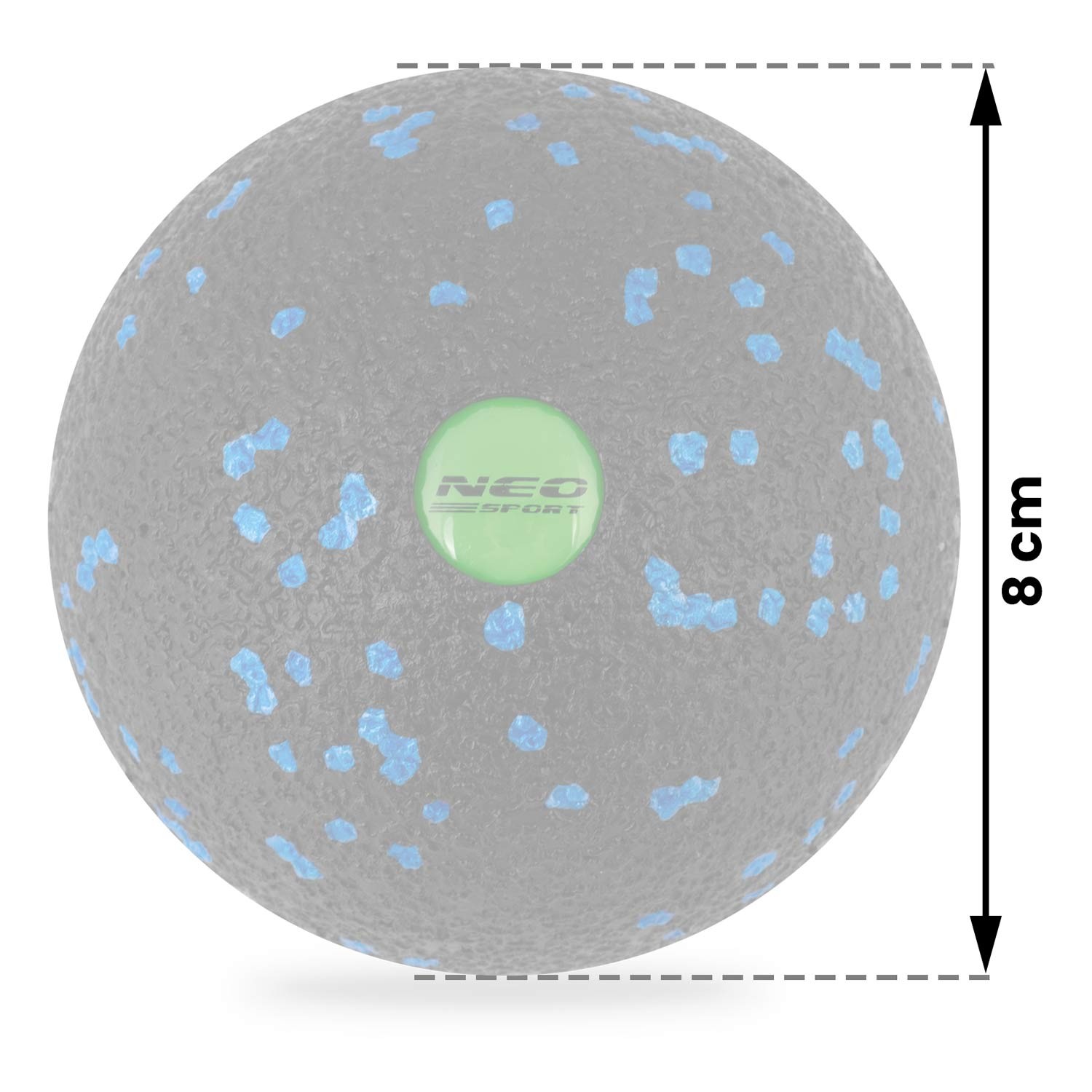 Massaaži- ja fitnesspall NS-965 must ja sinine - Image 5