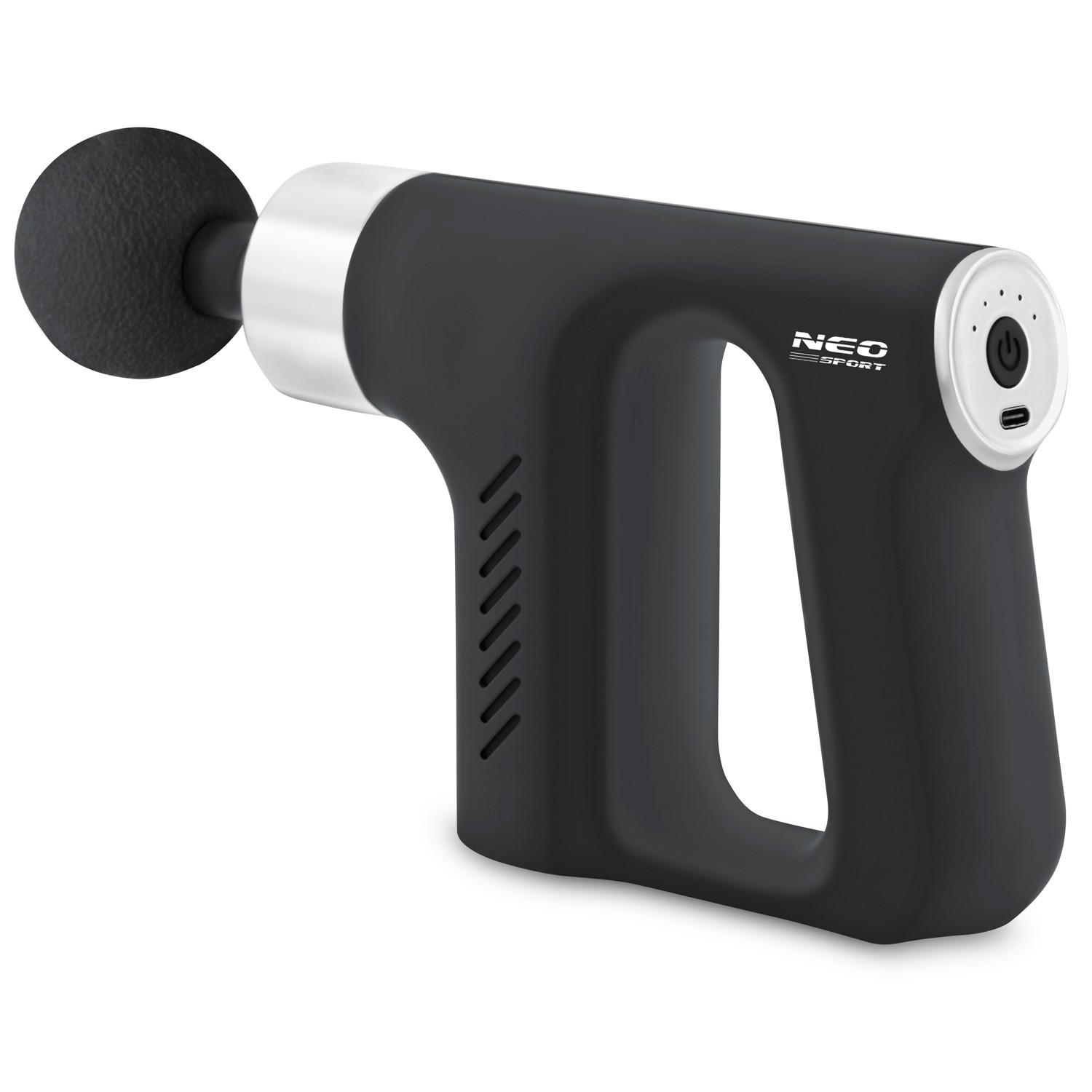 Kehamassaažipüstol 5 otsikuga NS-502 Neo-sport must - Image 4