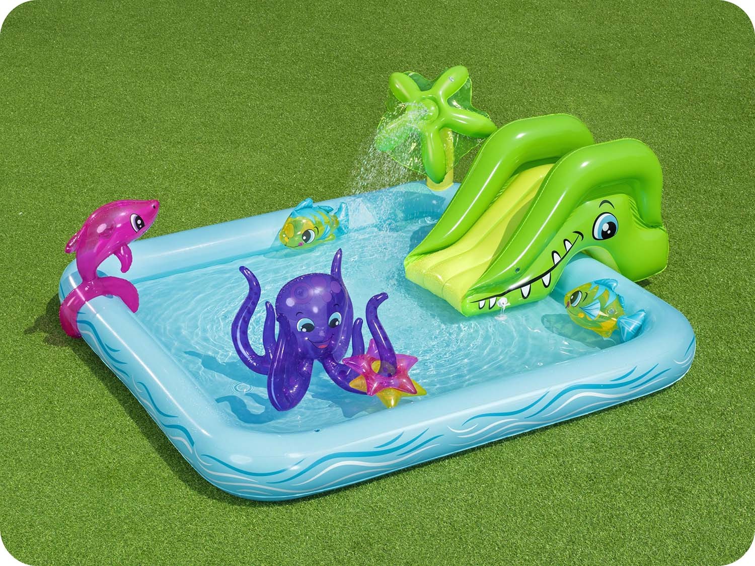 Mänguväljaku akvaarium 239 x 206 x 86 cm Bestway 53052 - Image 2