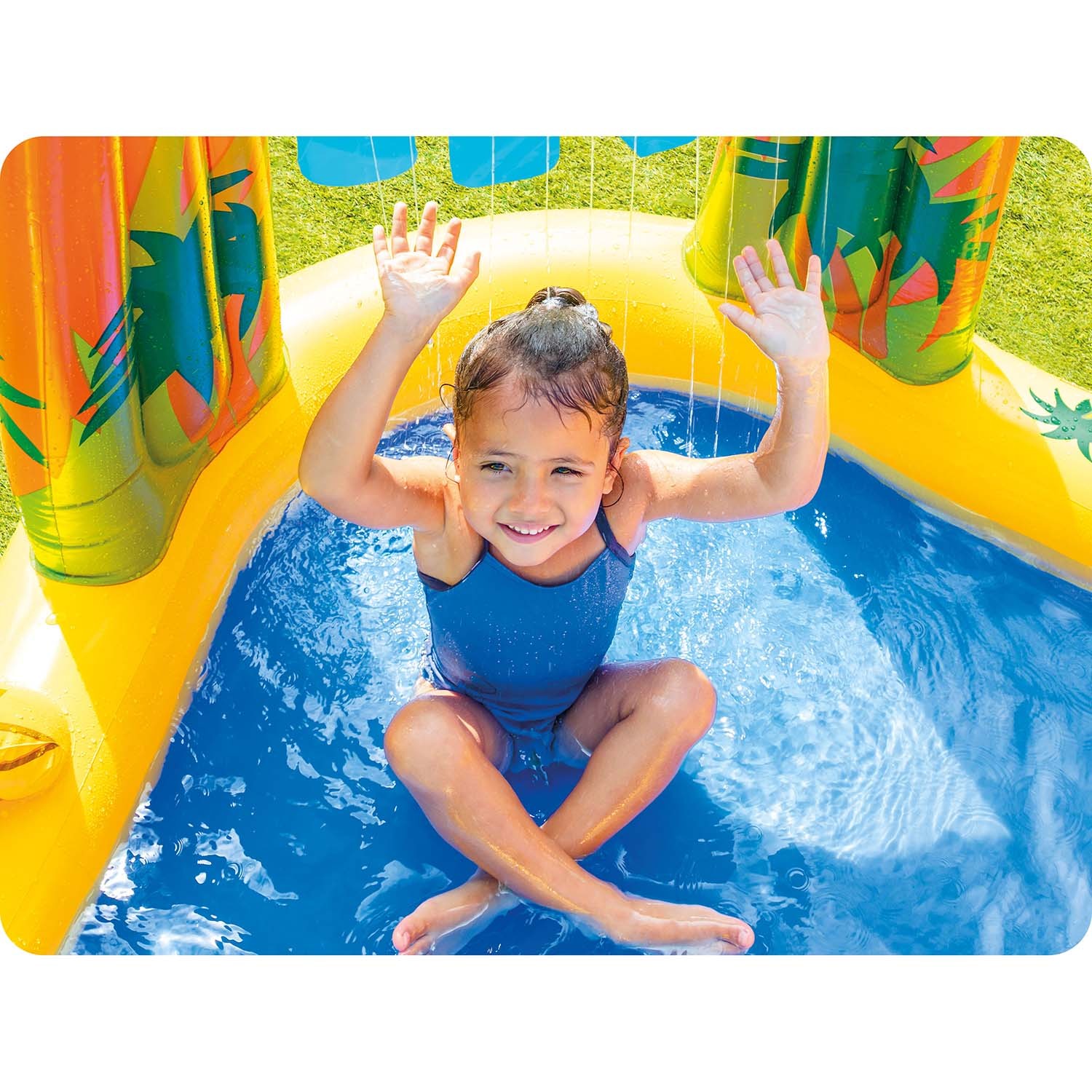 Dinosauruste mänguväljak liumäega 249 x 191 x 109 cm INTEX 57444 - Image 4