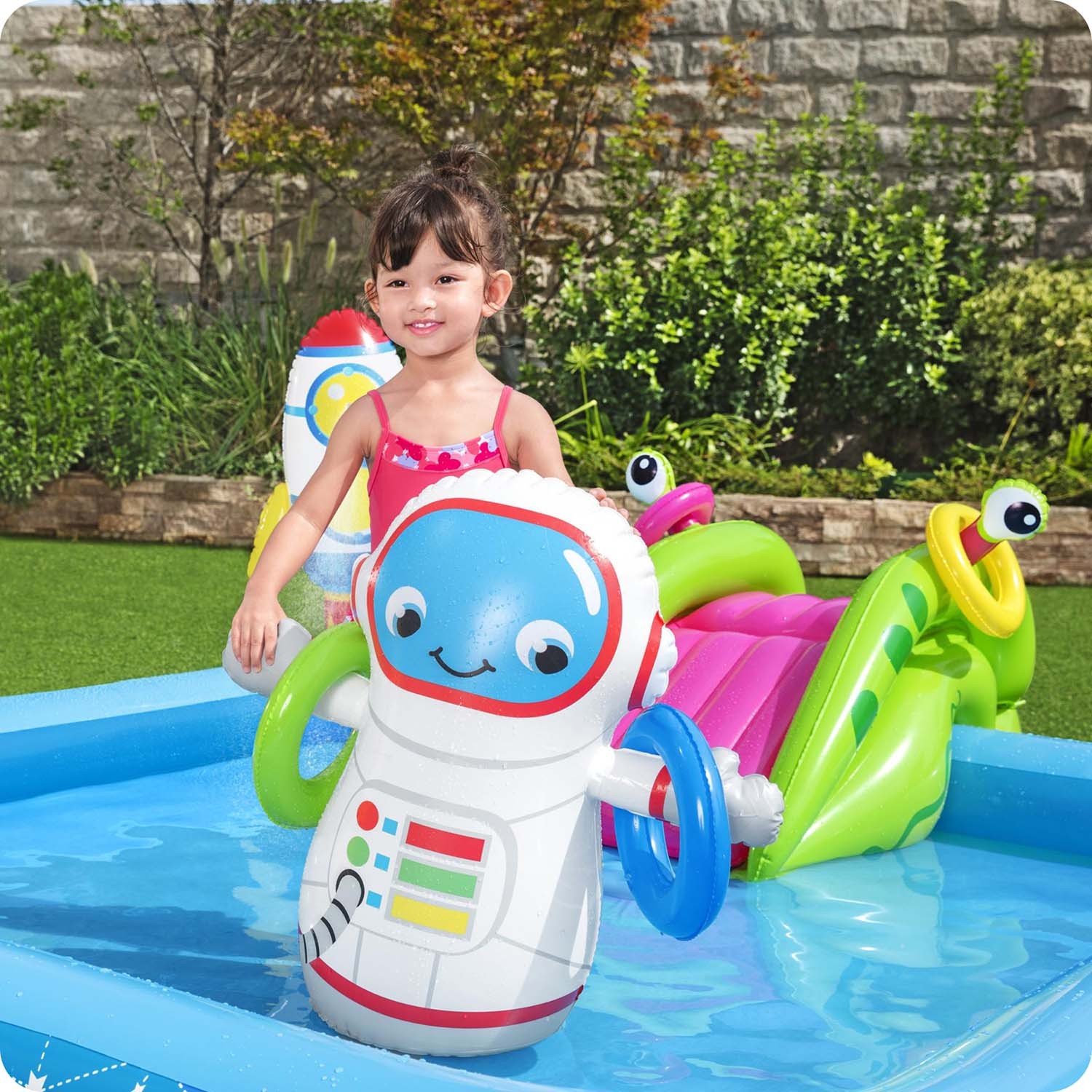 Täispuhutav mänguväljak Astronaut 228 x 206 x 84 cm Bestway 53126 - Image 6