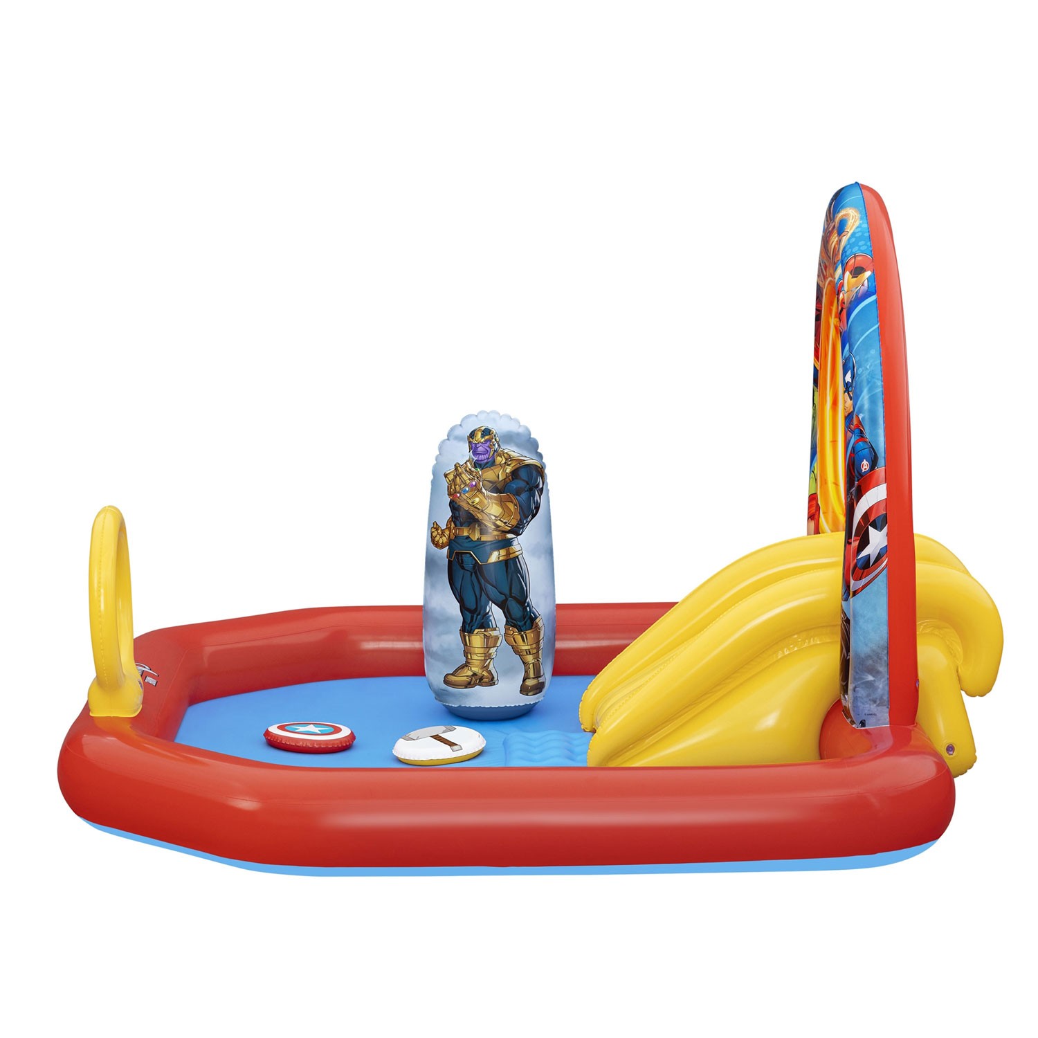 Täispuhutav mänguväljak Avengers 211 x 198 x 125 cm Bestway 98800 - Image 3