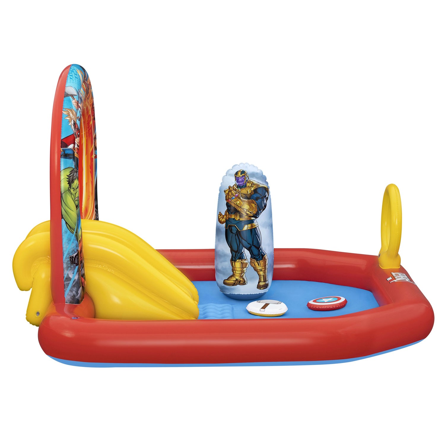 Täispuhutav mänguväljak Avengers 211 x 198 x 125 cm Bestway 98800 - Image 6