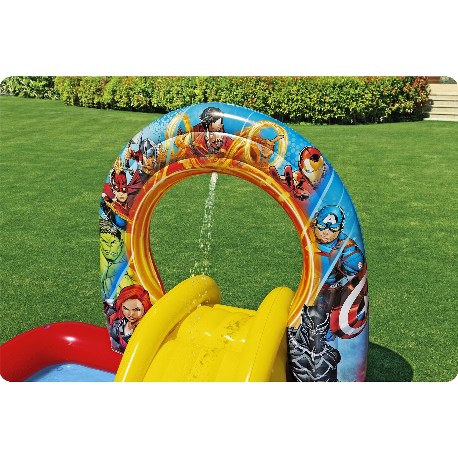 Täispuhutav mänguväljak Avengers 211 x 198 x 125 cm Bestway 98800 - Image 5