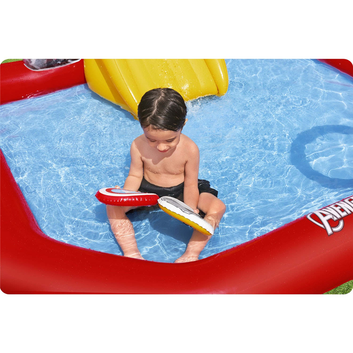 Täispuhutav mänguväljak Avengers 211 x 198 x 125 cm Bestway 98800 - Image 9