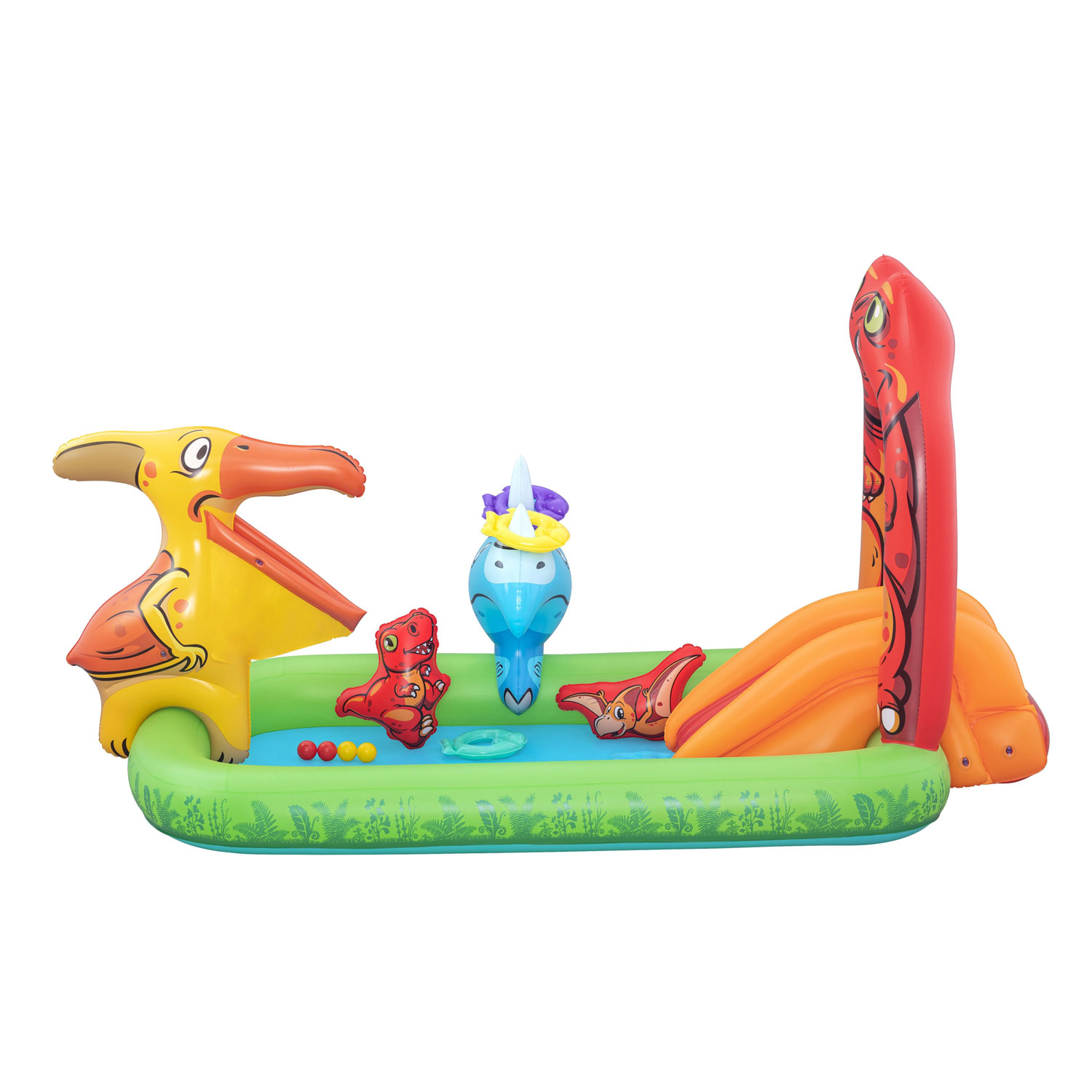 Täispuhutav mänguväljak Jurassic 241 x 140 x 137 cm Bestway 53160 - Image 3