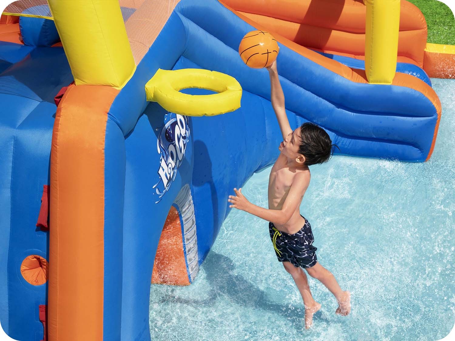 Täispuhutav mänguväljak Mega Park 551 x 502 x 265 cm Bestway 53377 - Image 6