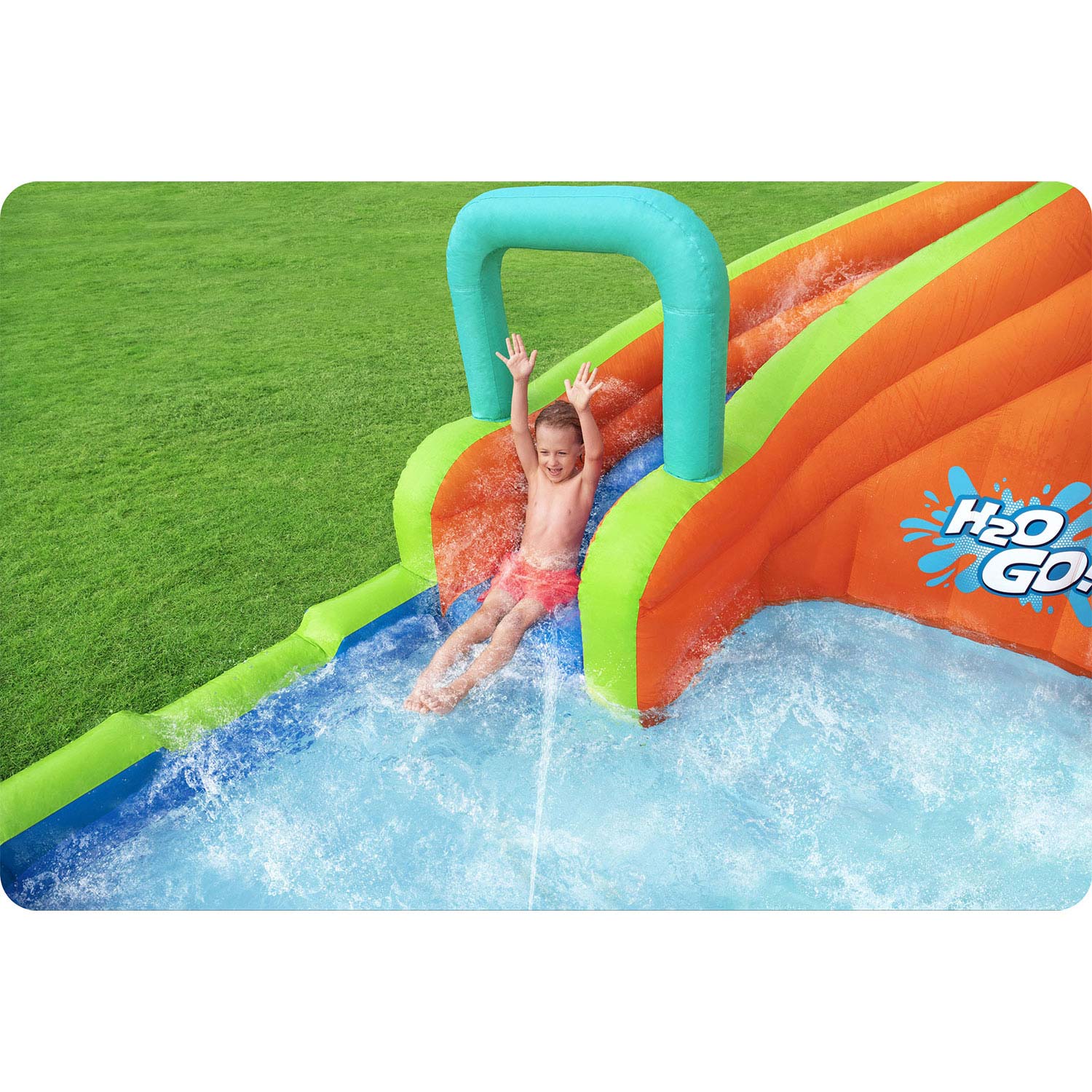 Täispuhutav mänguväljak Mega Park 365 x 320 x 270 cm Bestway 53408 - Image 7