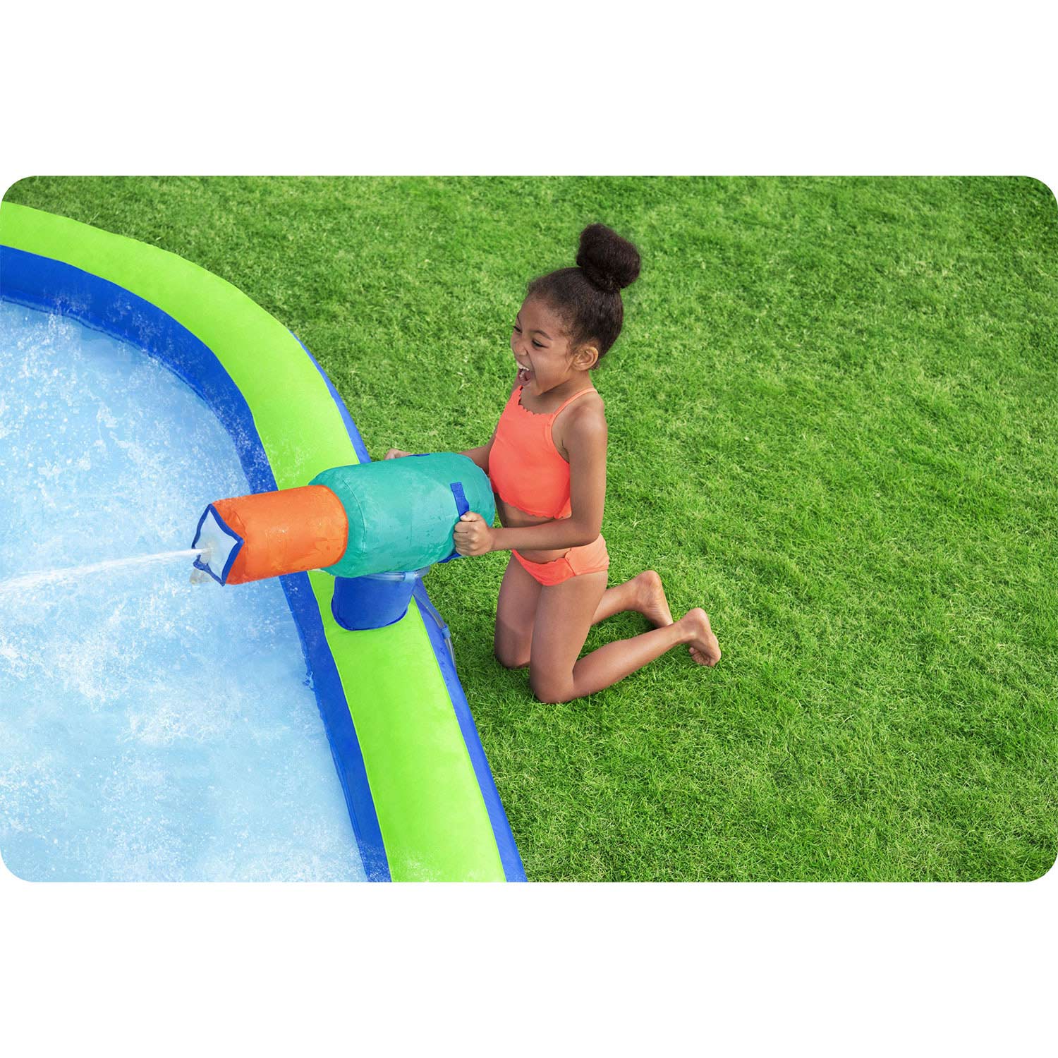 Täispuhutav mänguväljak Mega Park 365 x 320 x 270 cm Bestway 53408 - Image 10