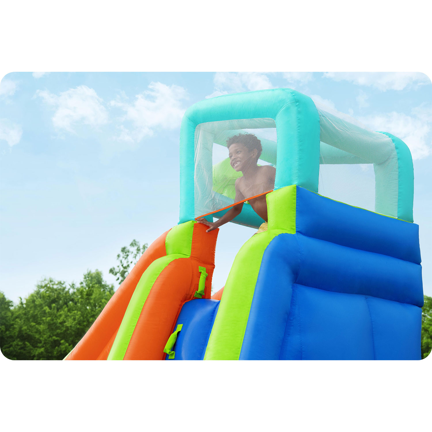 Täispuhutav mänguväljak Mega Park 365 x 320 x 270 cm Bestway 53408 - Image 11