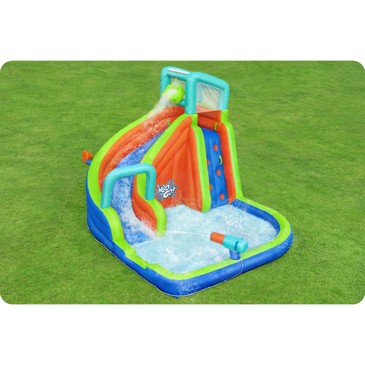 Täispuhutav mänguväljak Mega Park 365 x 320 x 270 cm Bestway 53408 - Image 15