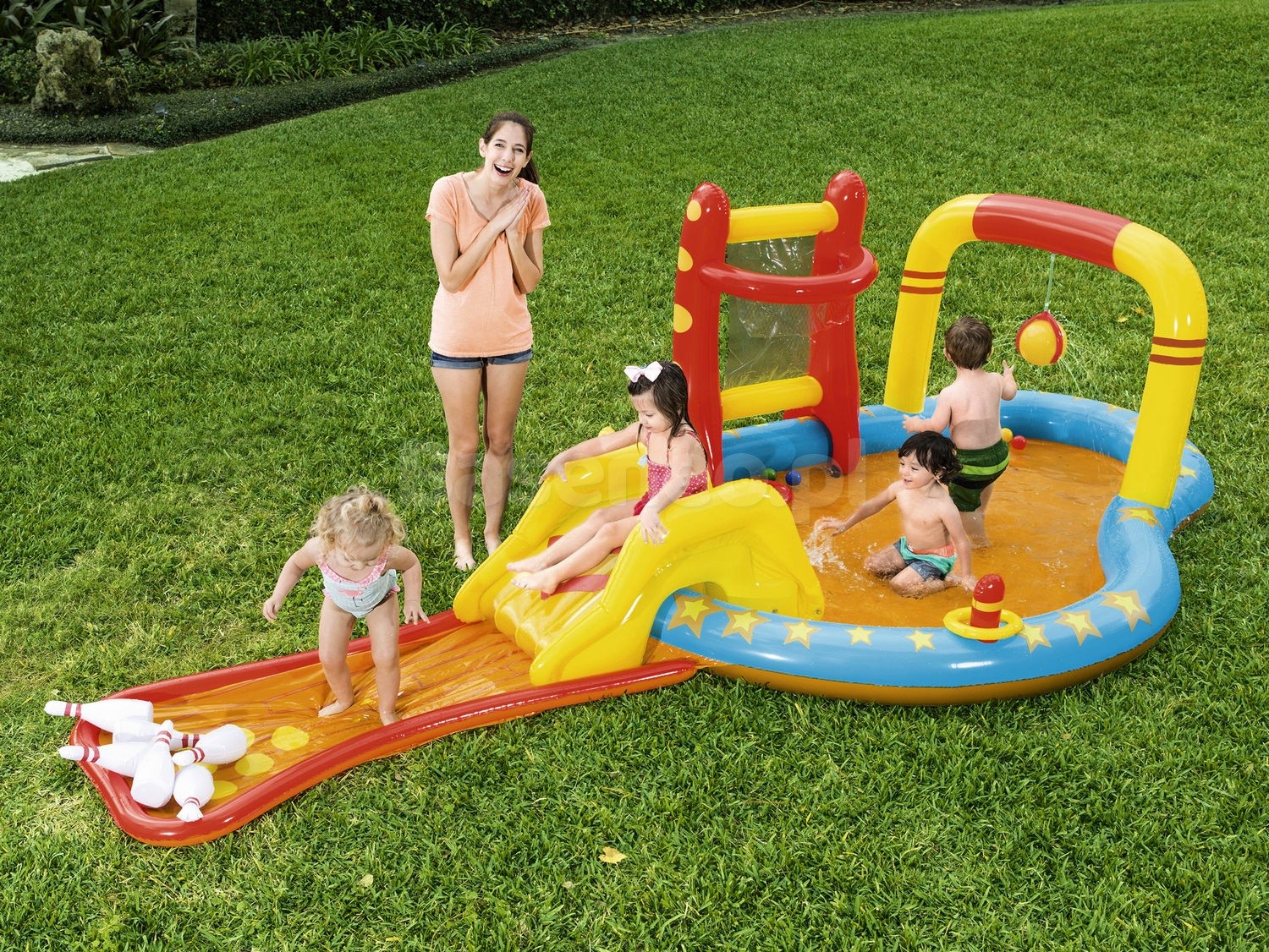 Täispuhutav mänguväljak Night Camp 435 x 213 x 117 cm Bestway 53068 - Image 3