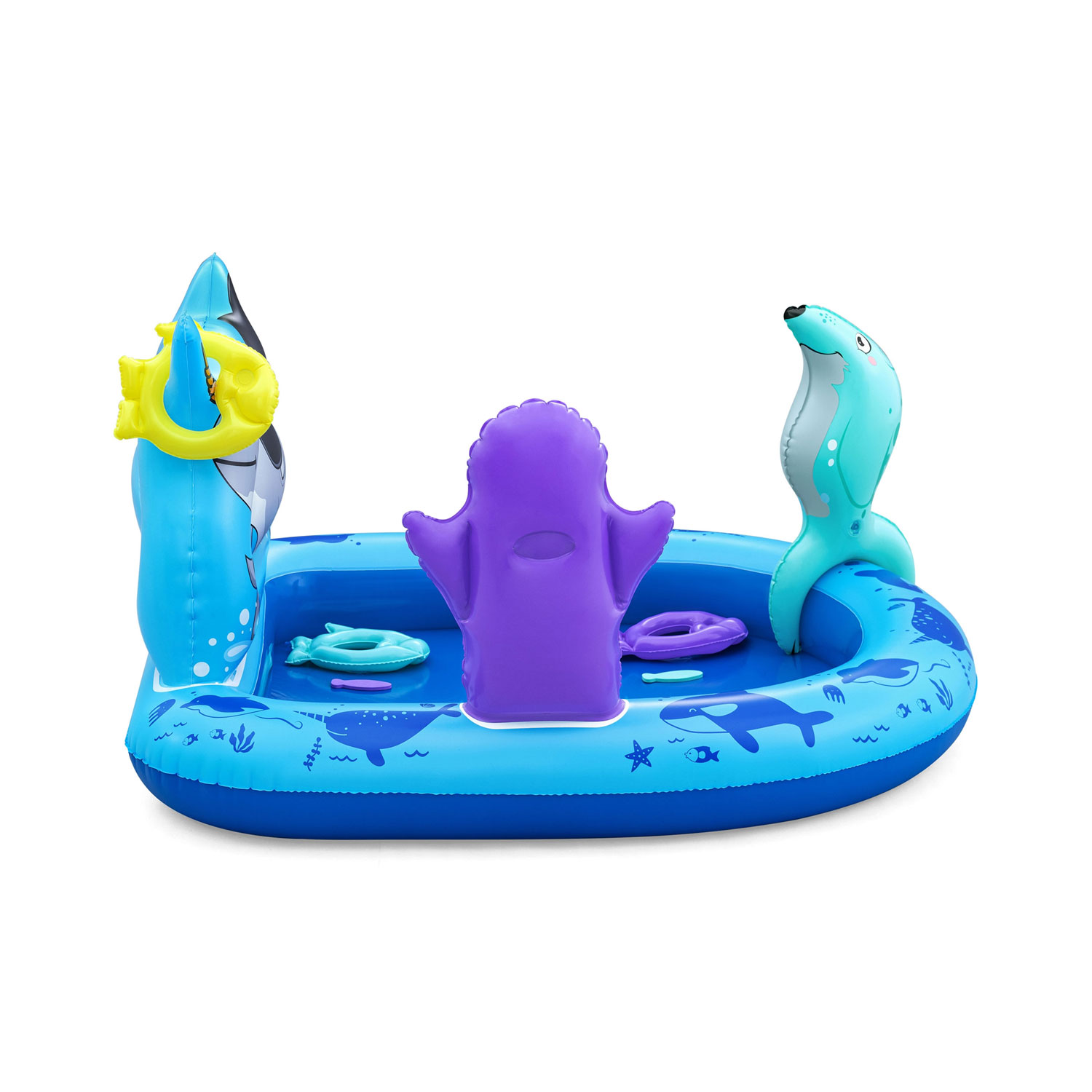 Täispuhutav mänguväljak Polar Pals 134 x 131 x 73 cm Bestway 53156 - Image 4