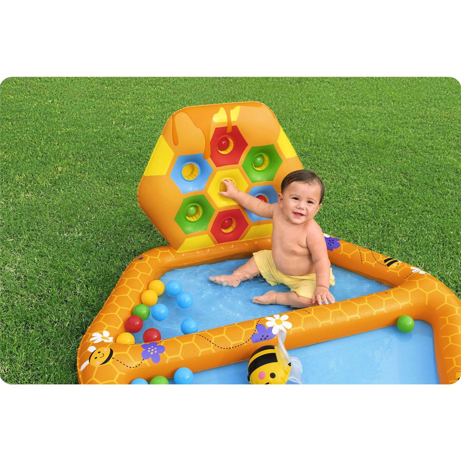 Täispuhutav mänguväljak Mesilased 127 x 119 x 61 cm Bestway 52639 - Image 3