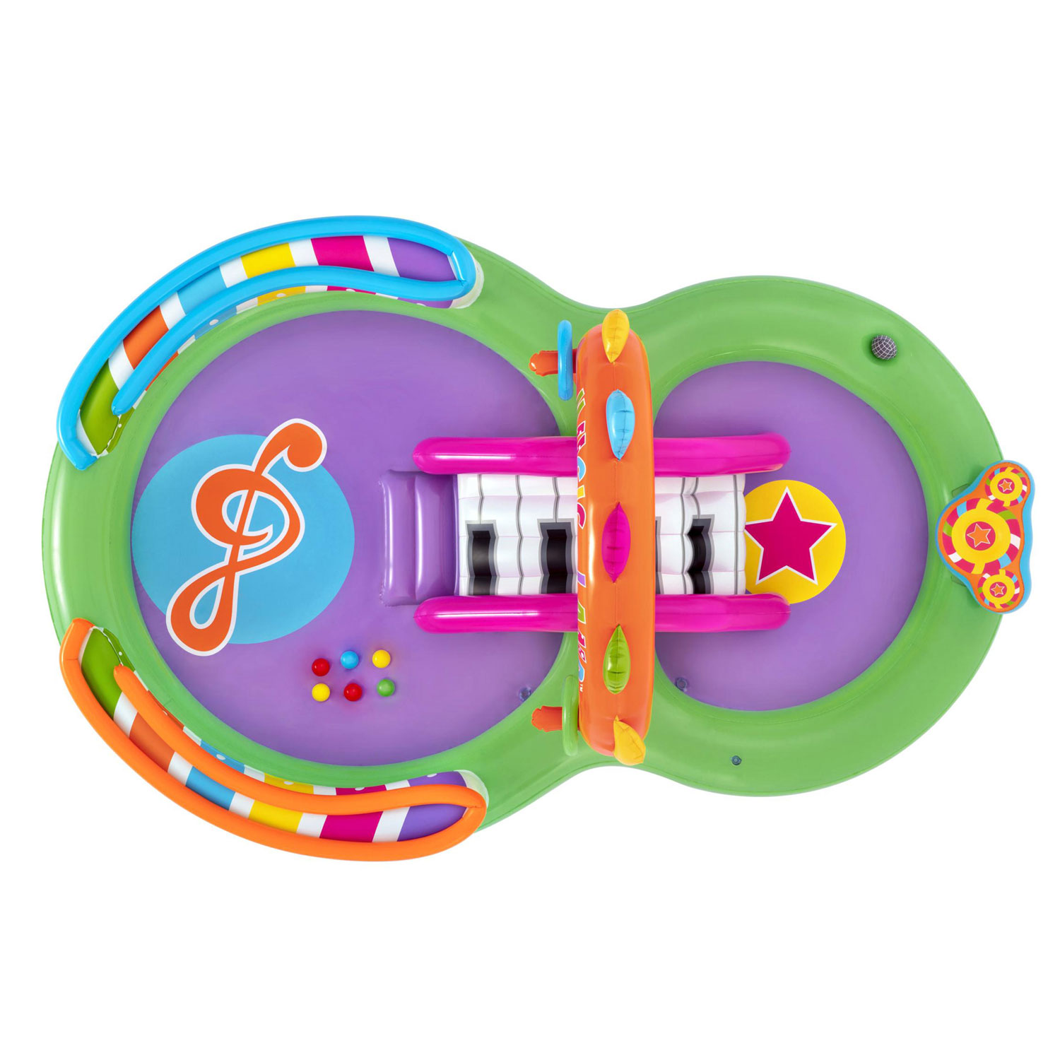 Täispuhutav mänguväljak Sing 'N splash 295 x 190 x 137 cm Bestway 53117 - Image 2