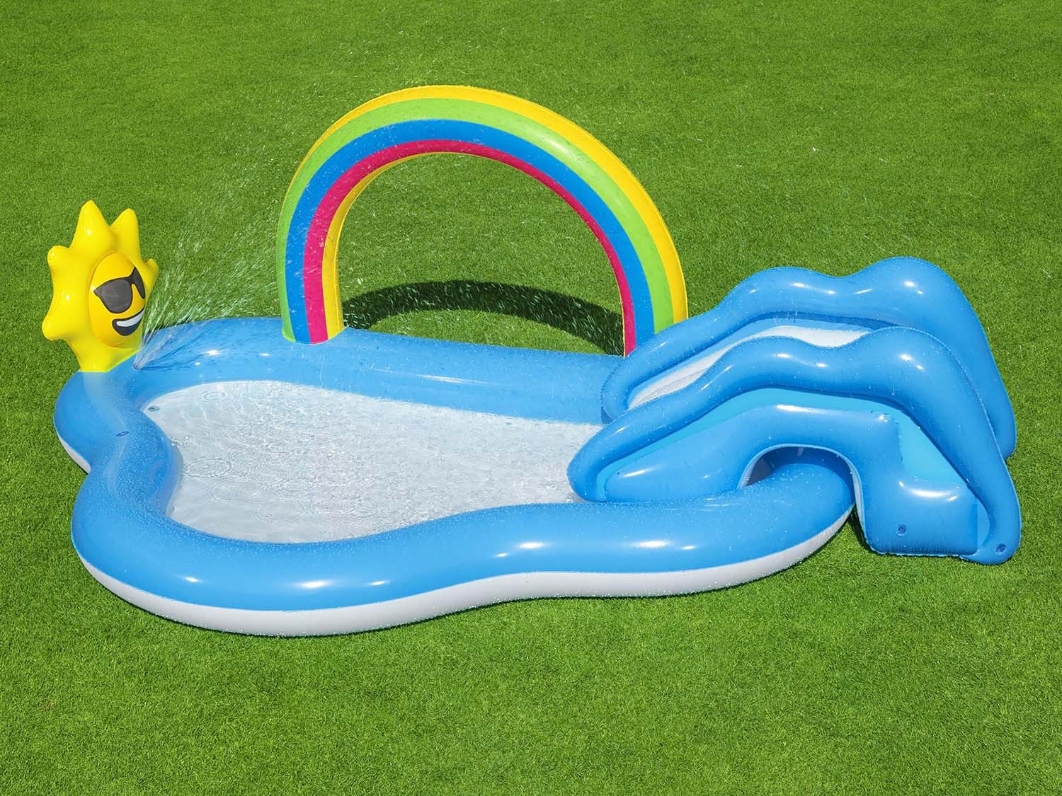 Bestway 53092 vikerkaarevärviline täispuhutav mänguväljak - Image 2