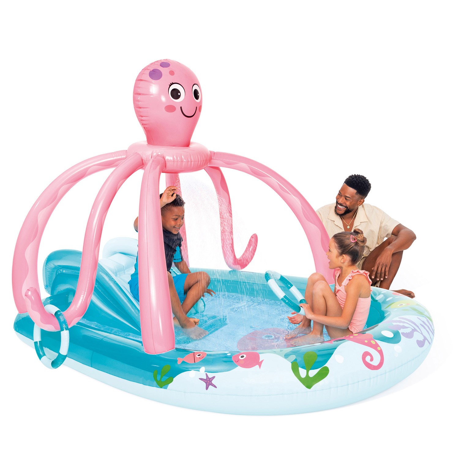 Täispuhutav mänguväljak rõõmsameelne kaheksajalg INTEX 56138 - Image 2