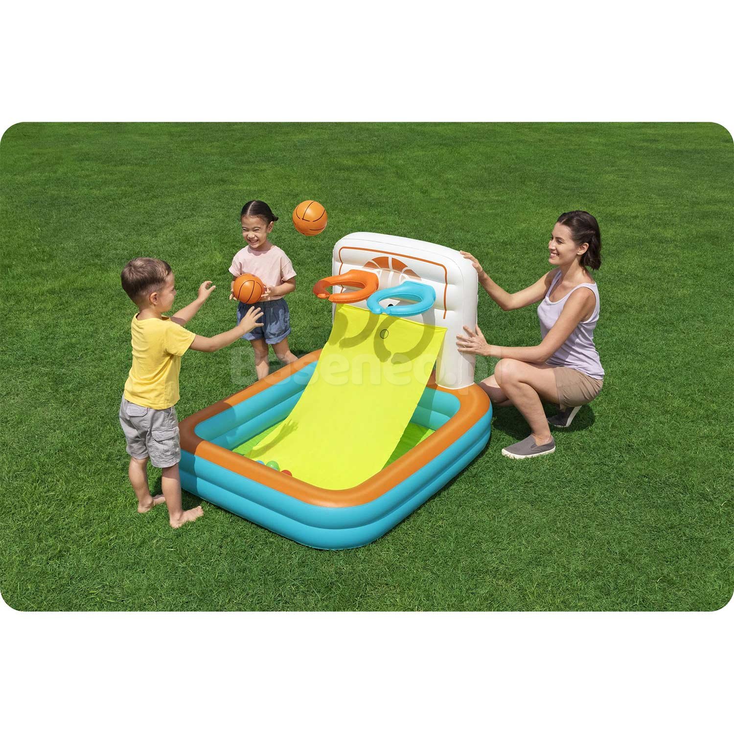 Täispuhutav mänguväljak pallidega 120 x 107 x 84 cm Bestway 52728 - Image 9