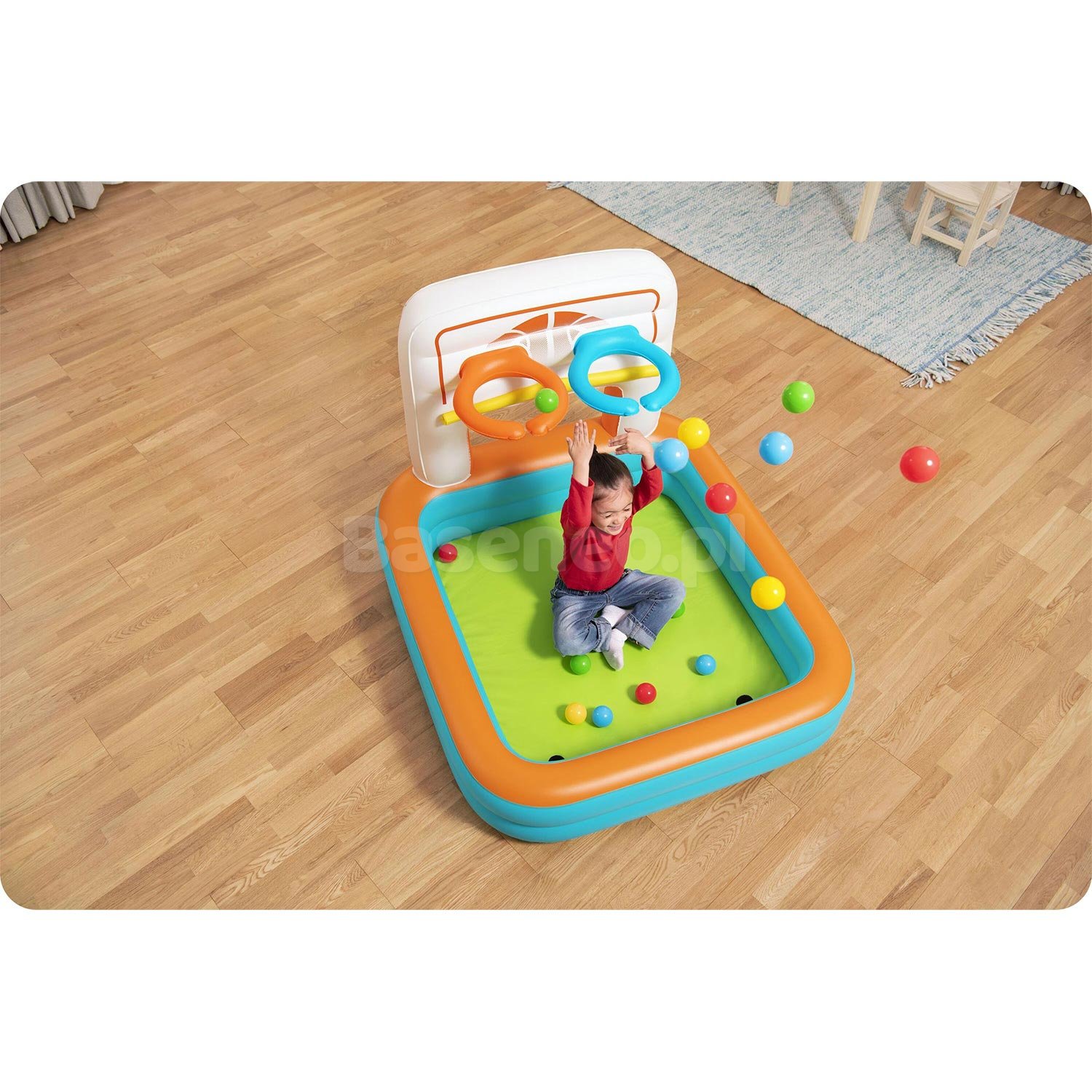 Täispuhutav mänguväljak pallidega 120 x 107 x 84 cm Bestway 52728 - Image 13