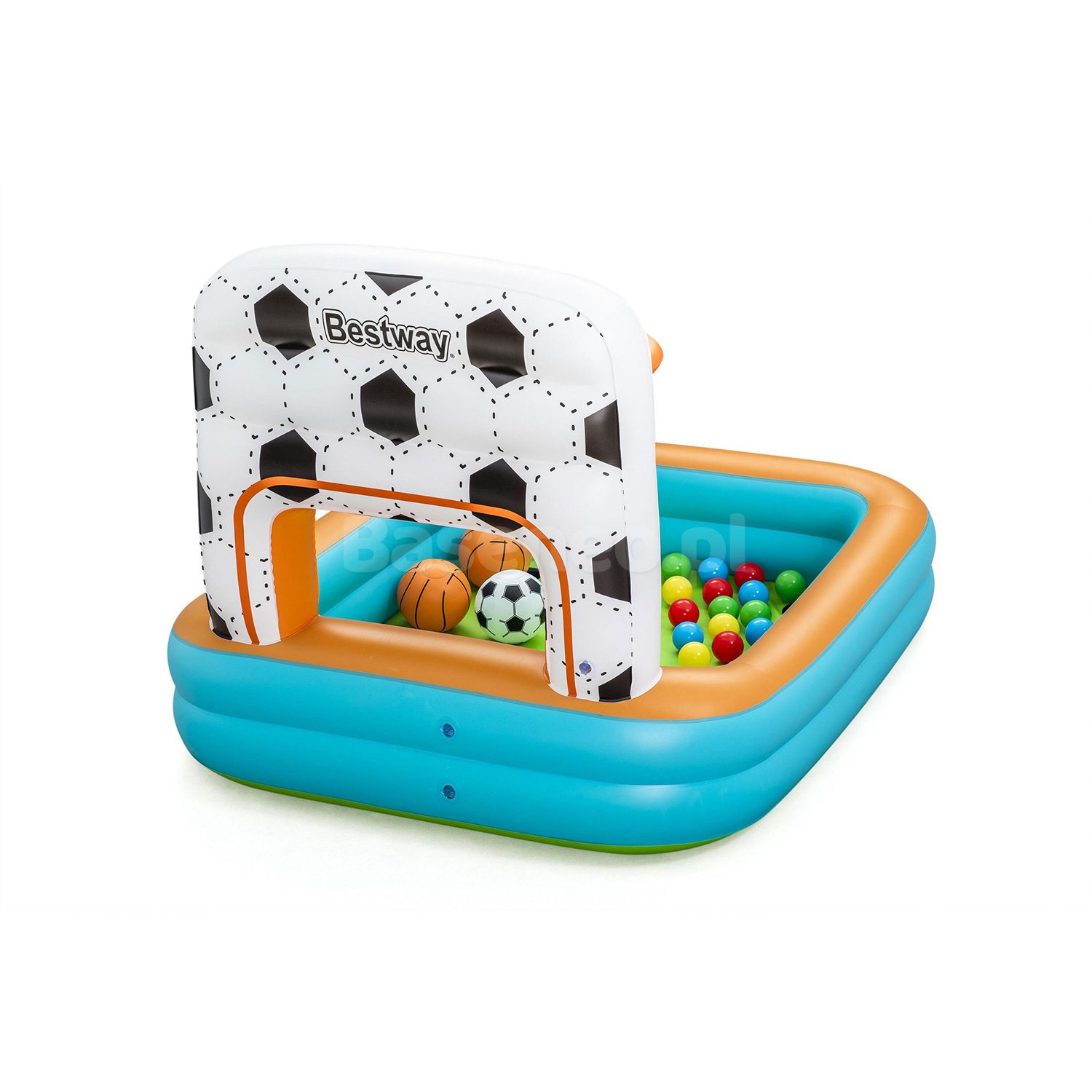 Täispuhutav mänguväljak pallidega 120 x 107 x 84 cm Bestway 52728 - Image 4