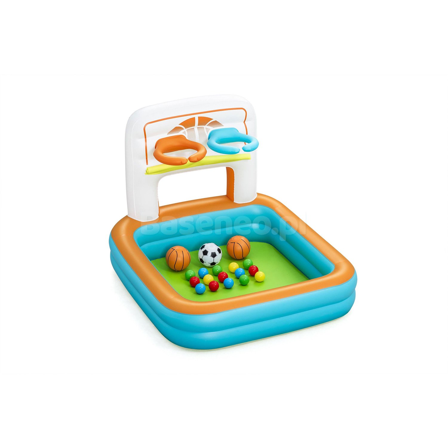 Täispuhutav mänguväljak pallidega 120 x 107 x 84 cm Bestway 52728 - Image 3