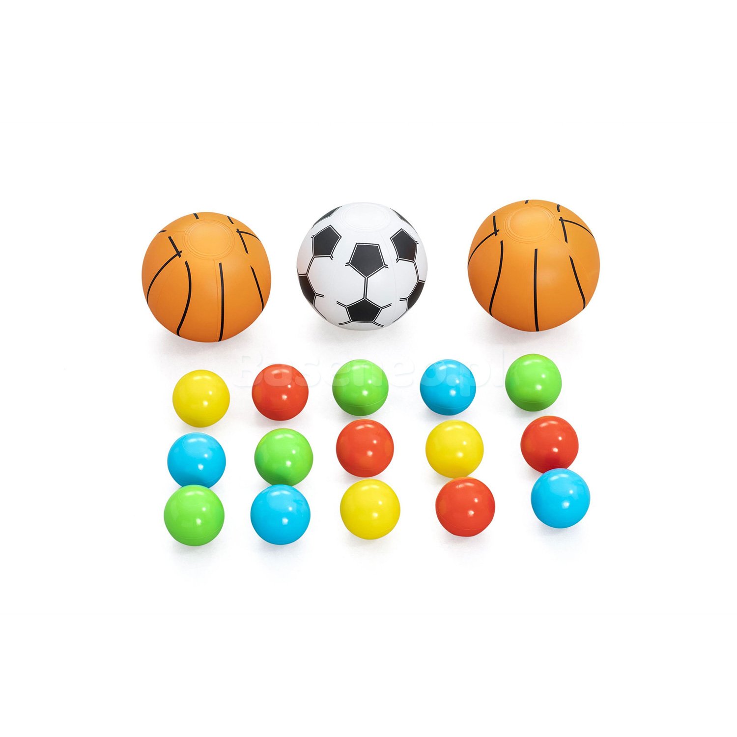 Täispuhutav mänguväljak pallidega 120 x 107 x 84 cm Bestway 52728 - Image 6