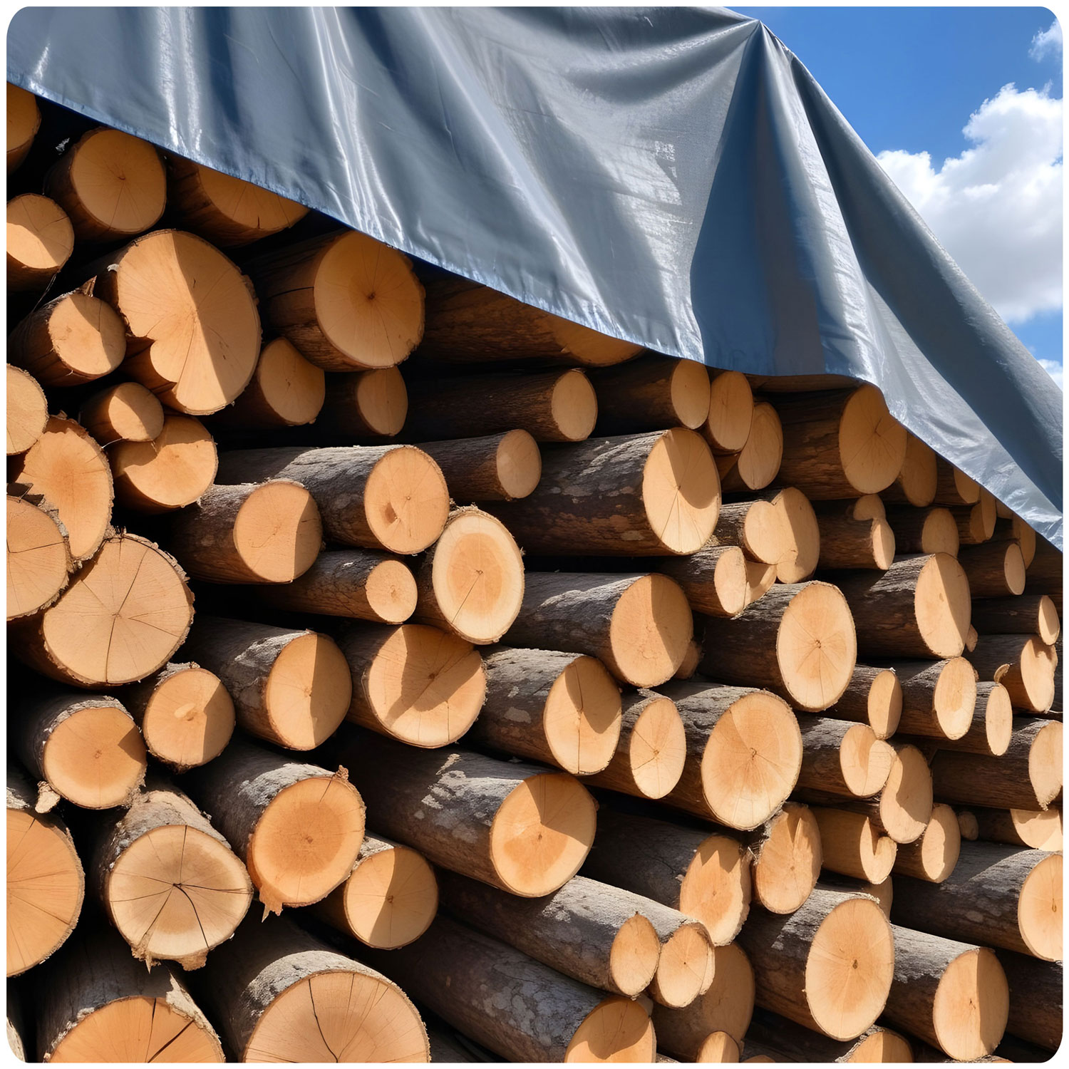 Presenning 400 x 500 cm 120 g/m2 õhuke PL-500 - Image 9