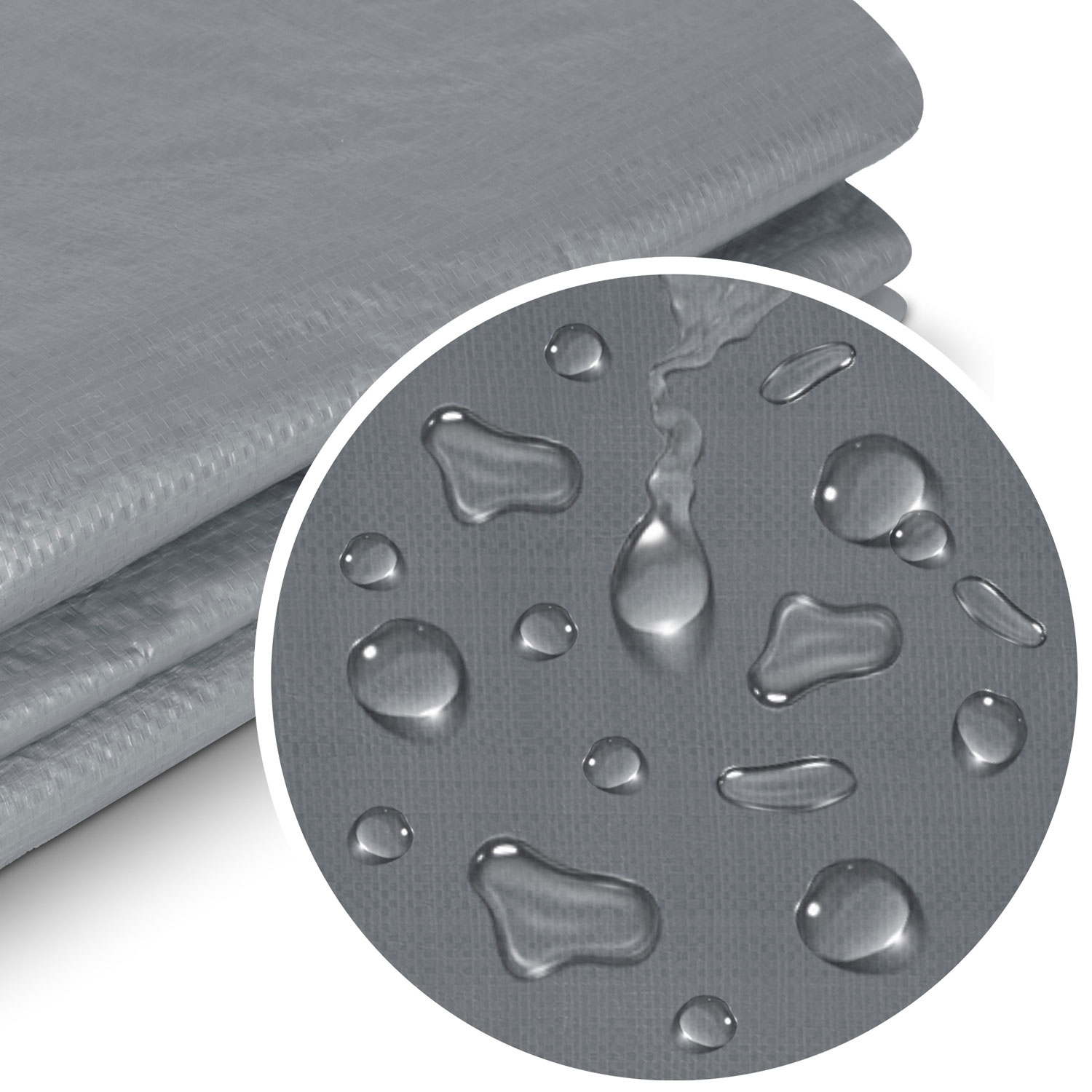 Presenning 400 x 600 cm 120 g/m2 õhuke PL-500 - Image 5