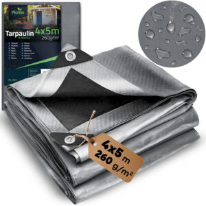 Presenning 500 x 400 cm 260 g/m2 õhuke PL-501