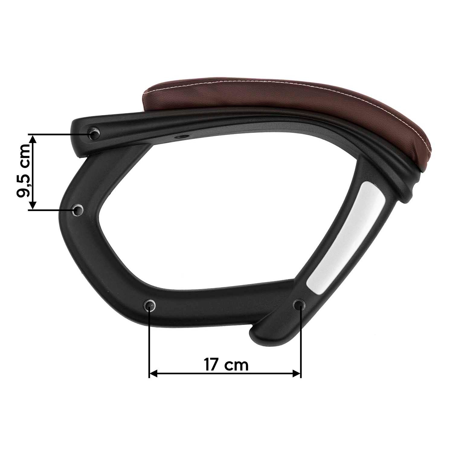 Käetoed tugitoolile 222 pruunid - Image 2