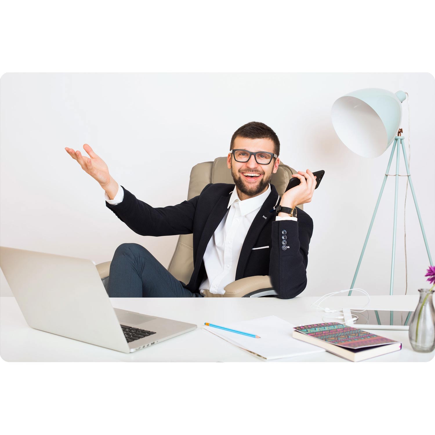 Käetoed Porto tugitoolile, beež - Image 7