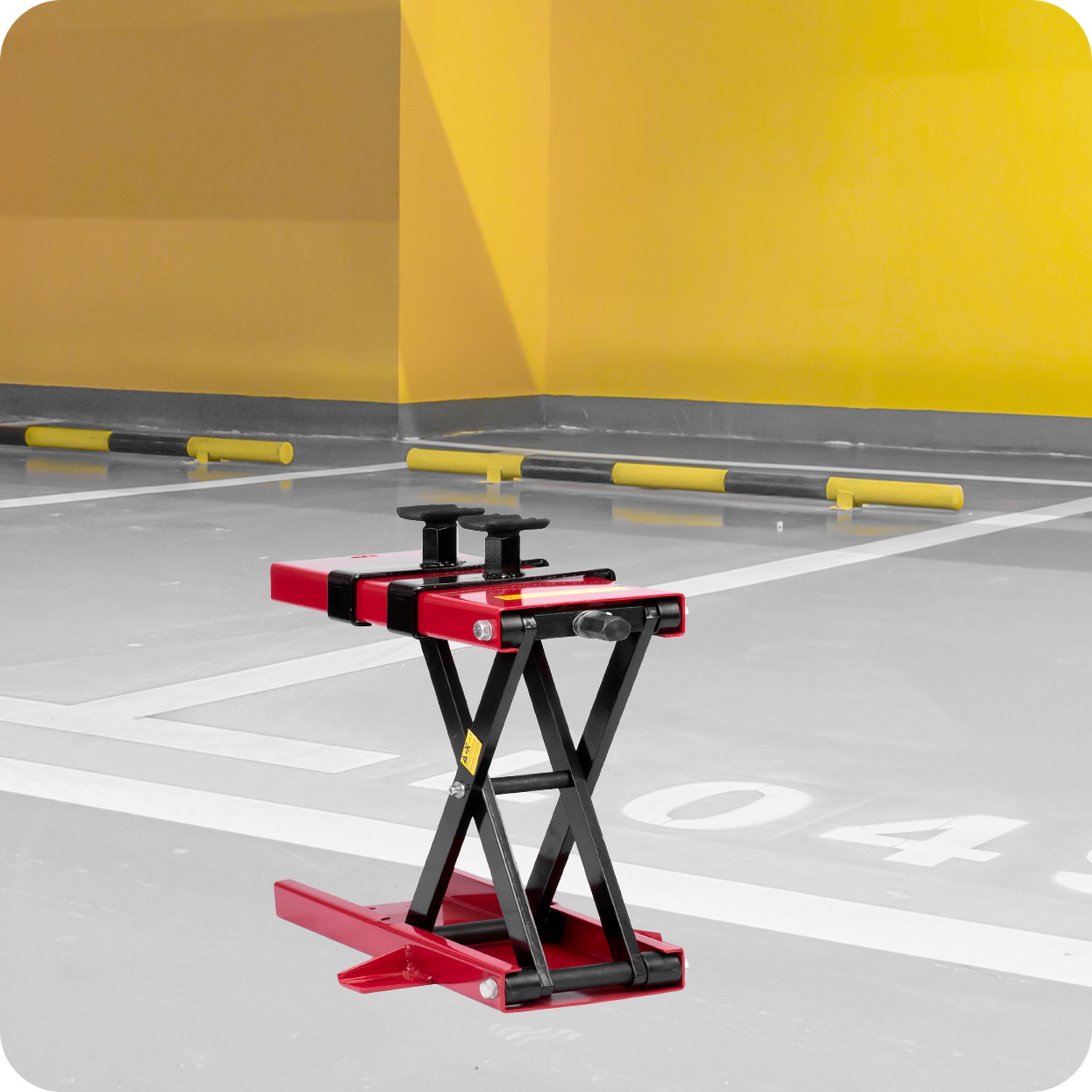 MP1 mootorratta tõstuk must ja punane - Image 10