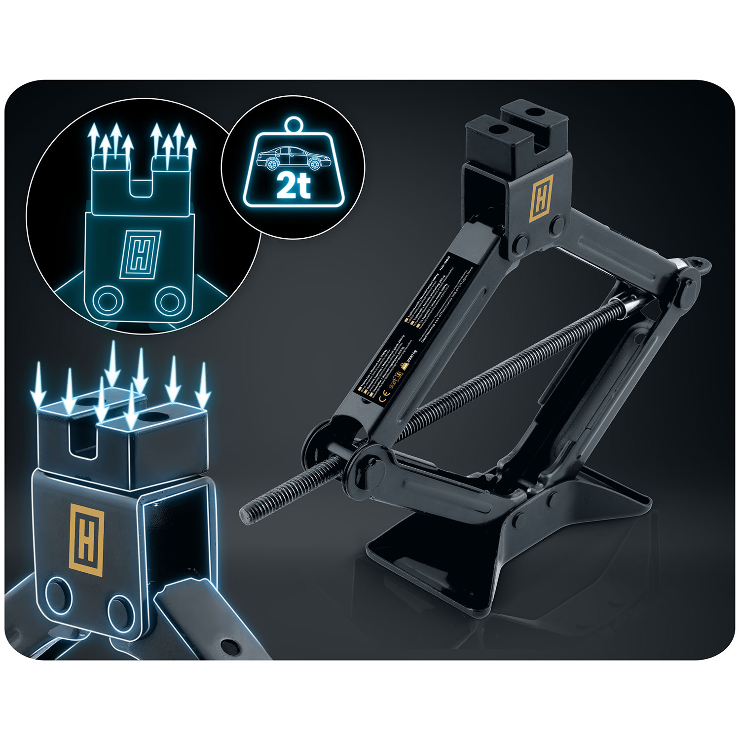 Trapetsikujuline autotungraud 2 t Humberg HM-383 - Image 8