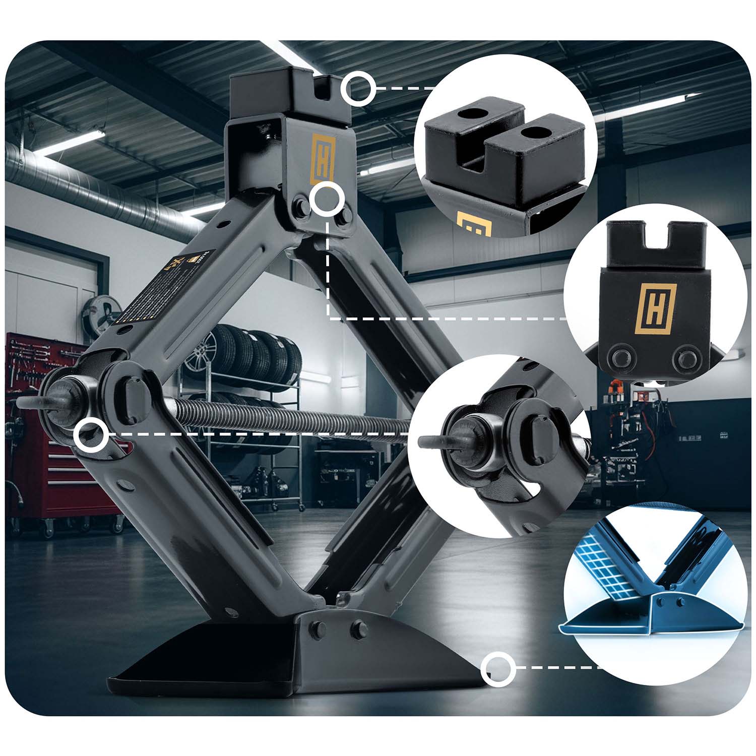 Trapetsikujuline autotungraud 2 t Humberg HM-383 - Image 9