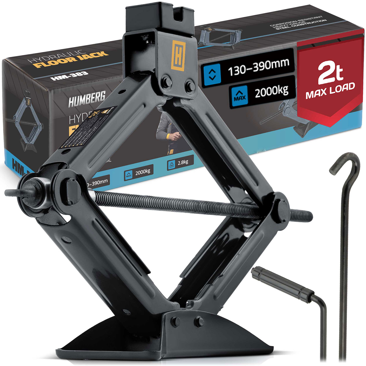 Trapetsikujuline autotungraud 2 t Humberg HM-383