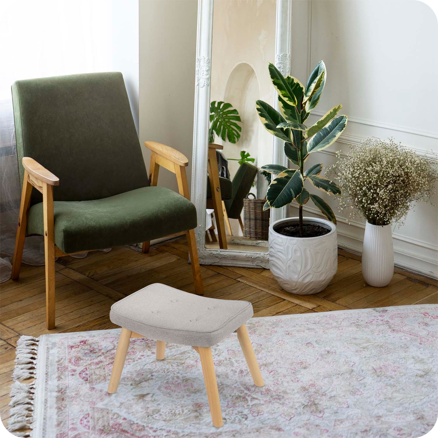 Jalapink Norse Sofotel tugitoolile, hall - Image 6