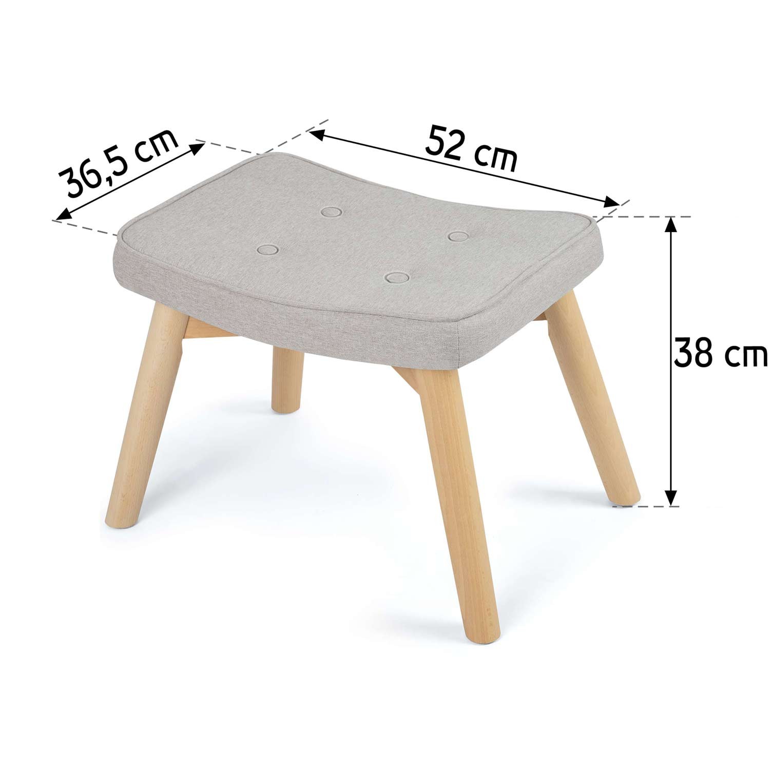 Jalapink Norse Sofotel tugitoolile, hall - Image 5