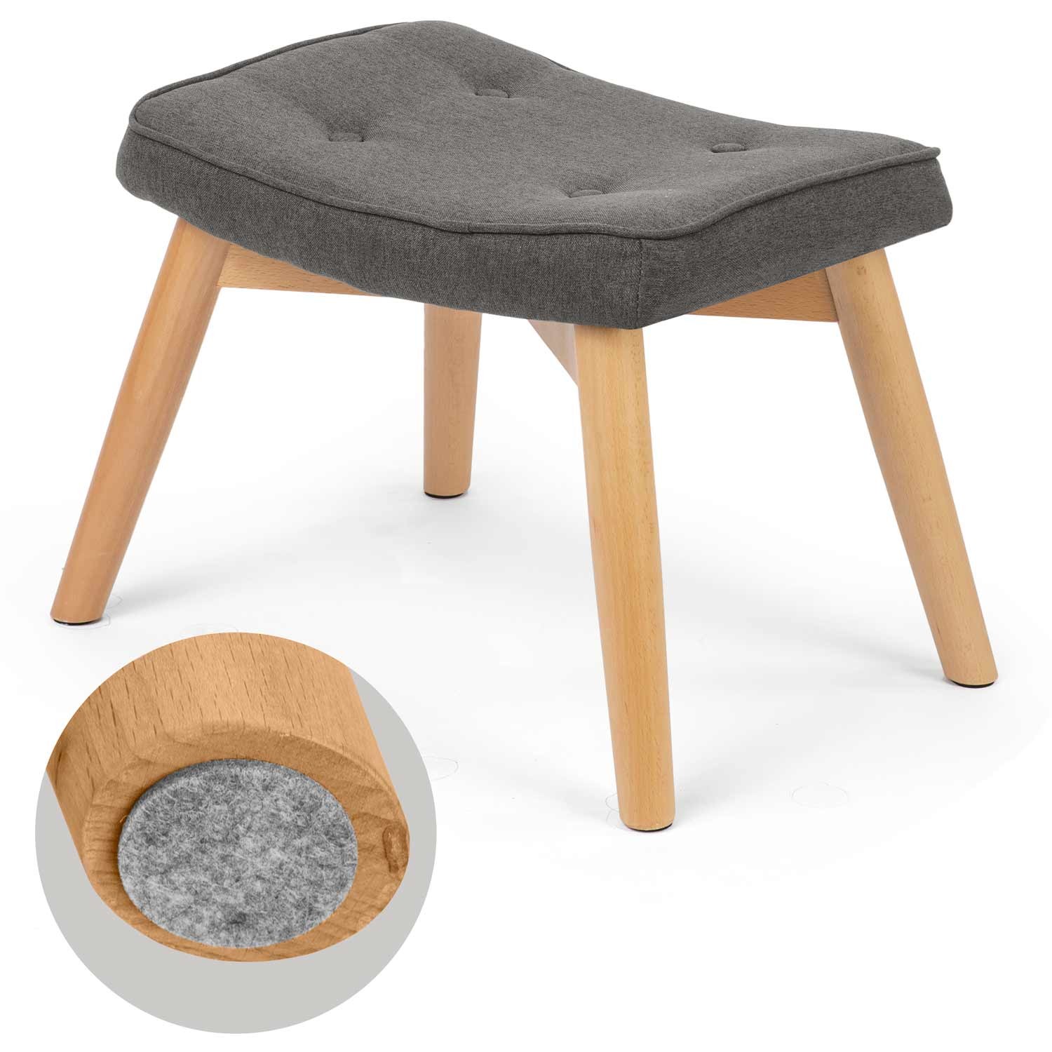 Jalapink Norse Sofotel tugitoolile, tumehall - Image 4