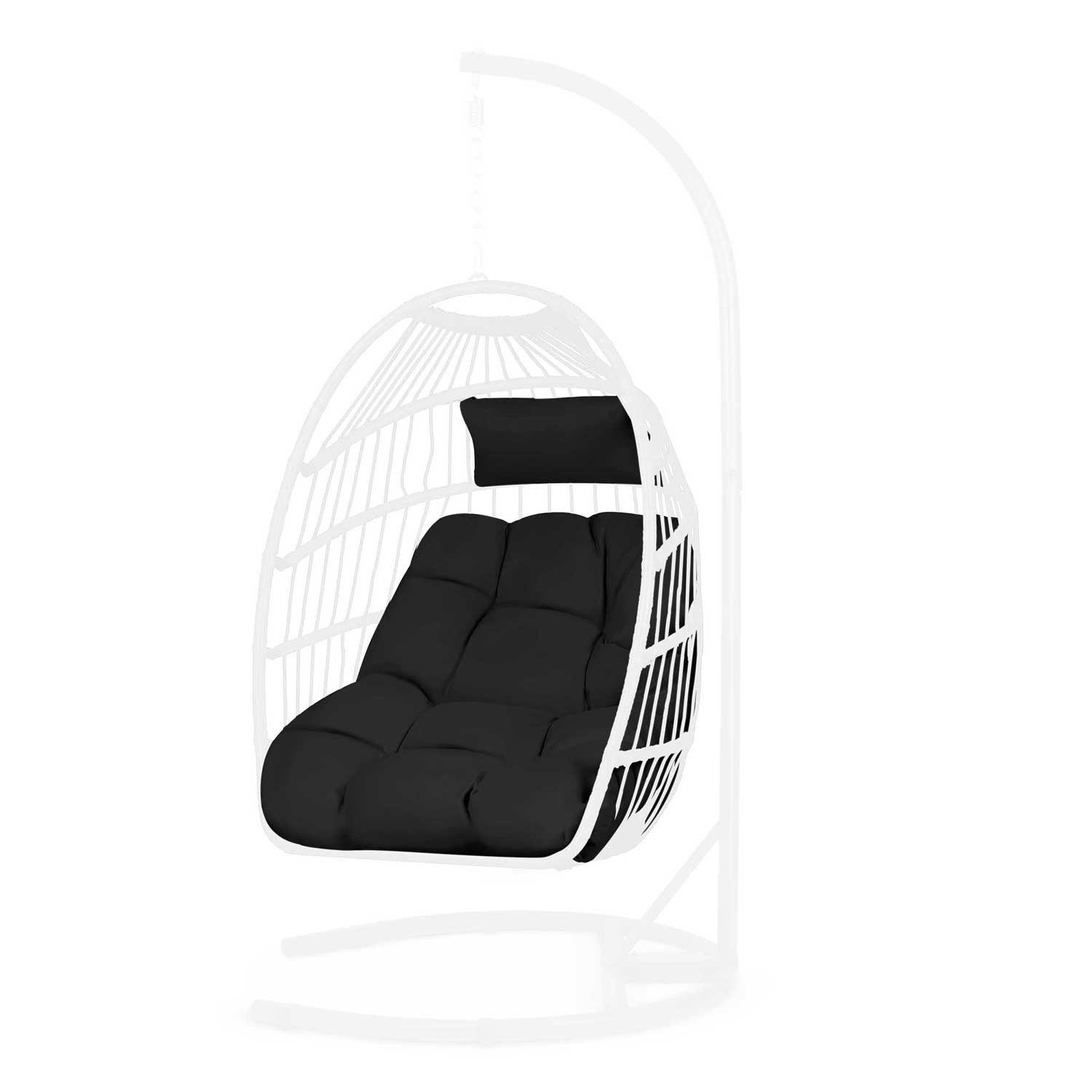 Luisiana Sofotel ripptooli padi must - Image 4