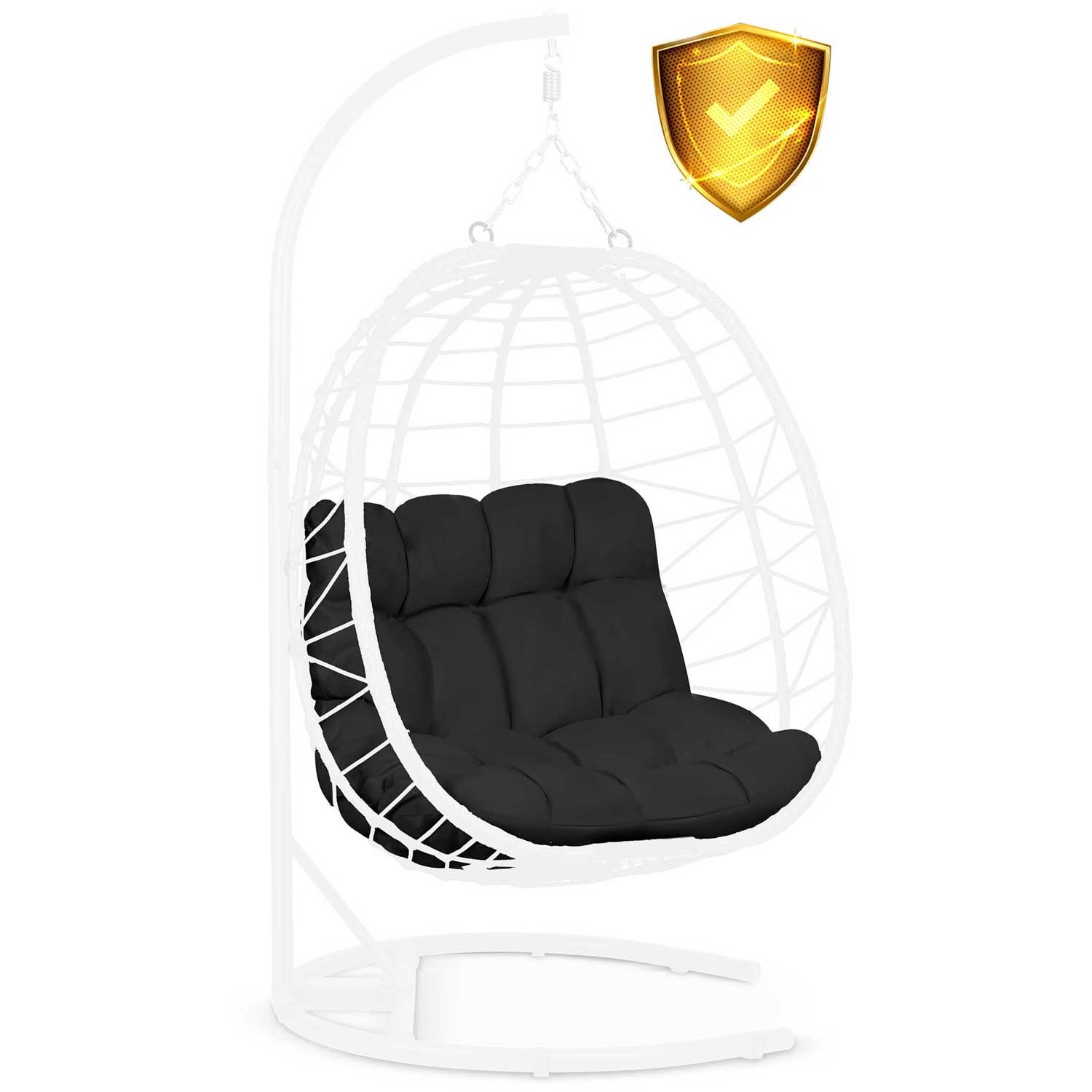 Tihuana Sofotel ripptooli padi, must - Image 4