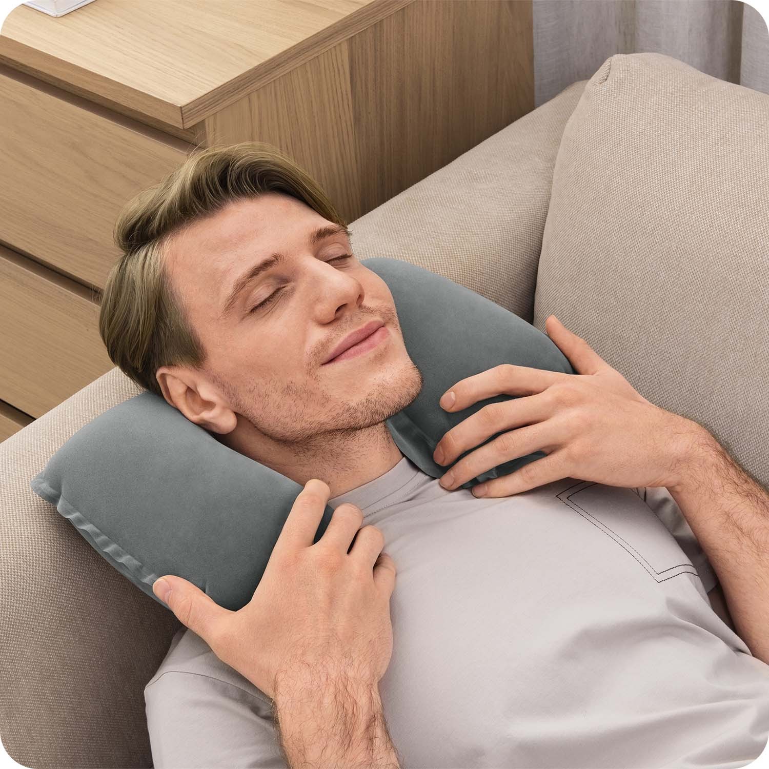 Reisipadi croissant 37 x 24 x 10 cm Bestway 67006 sinine - Image 10