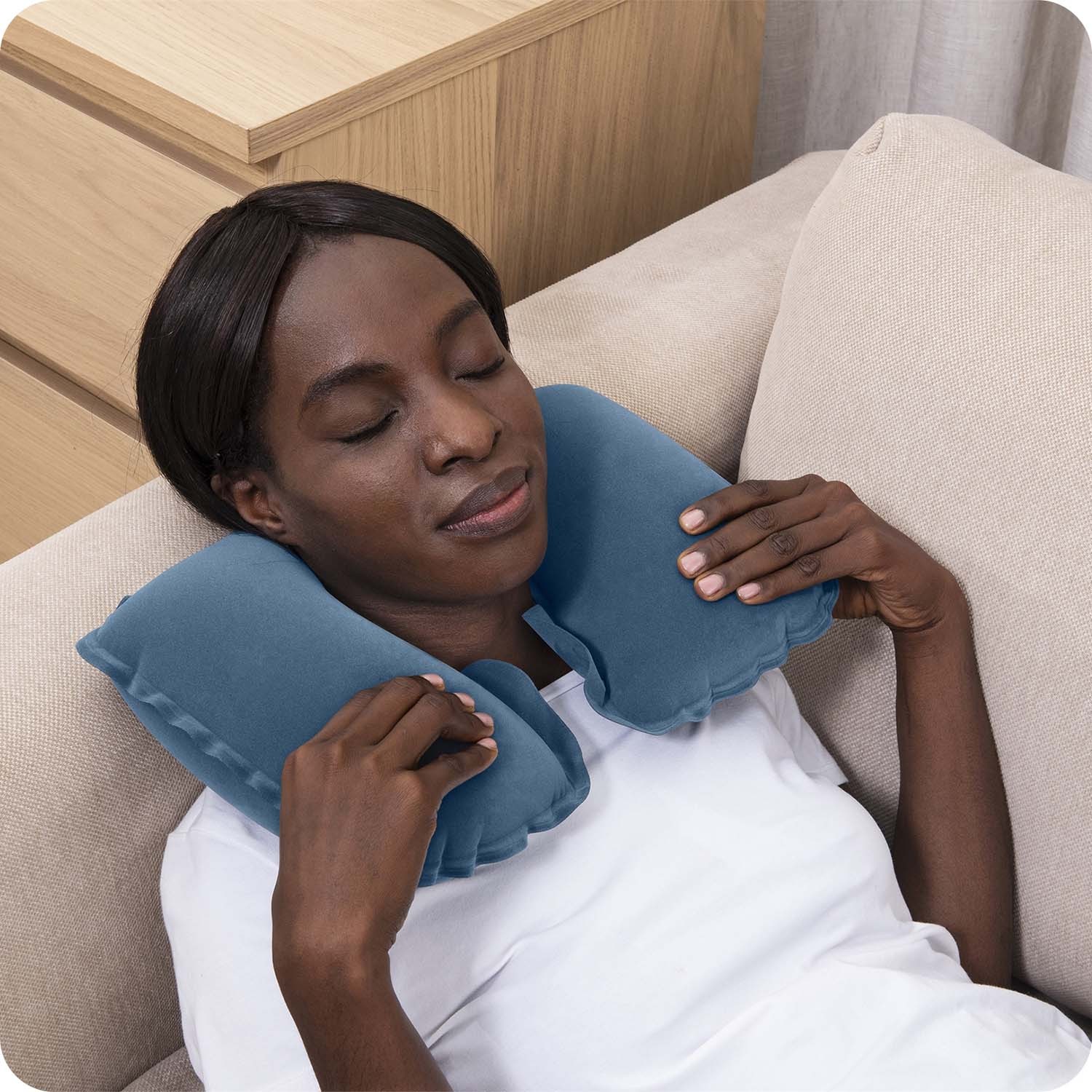 Reisipadi croissant 37 x 24 x 10 cm Bestway 67006 sinine - Image 11