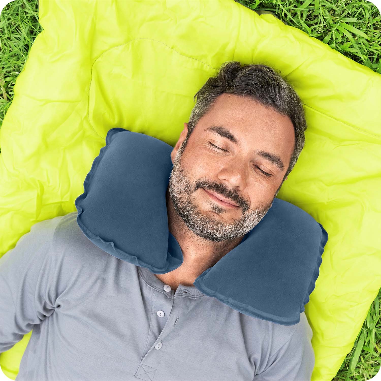 Reisipadi croissant 37 x 24 x 10 cm Bestway 67006 sinine - Image 3