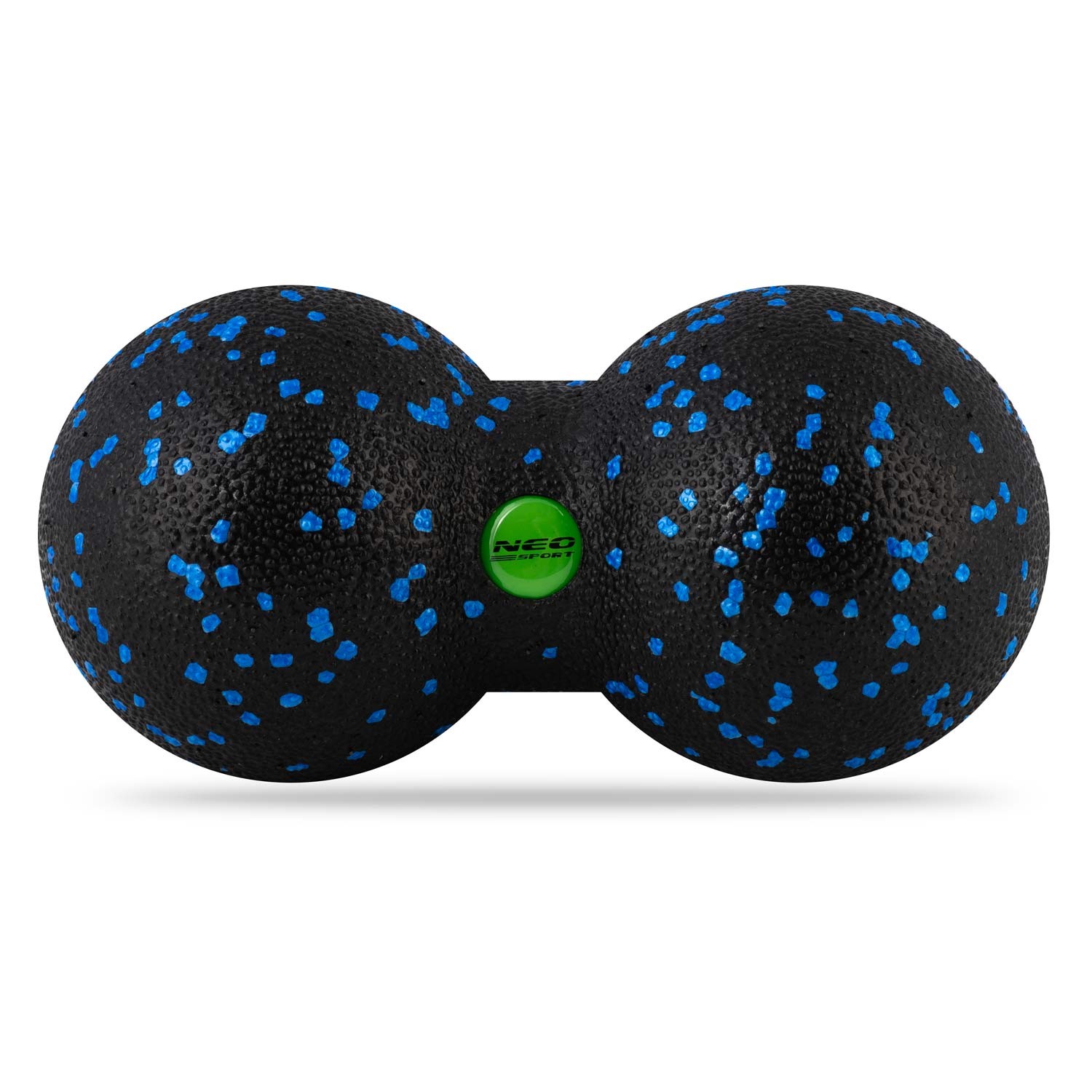 Topeltmassaaži- ja fitnesspall NS-966 must ja sinine - Image 3